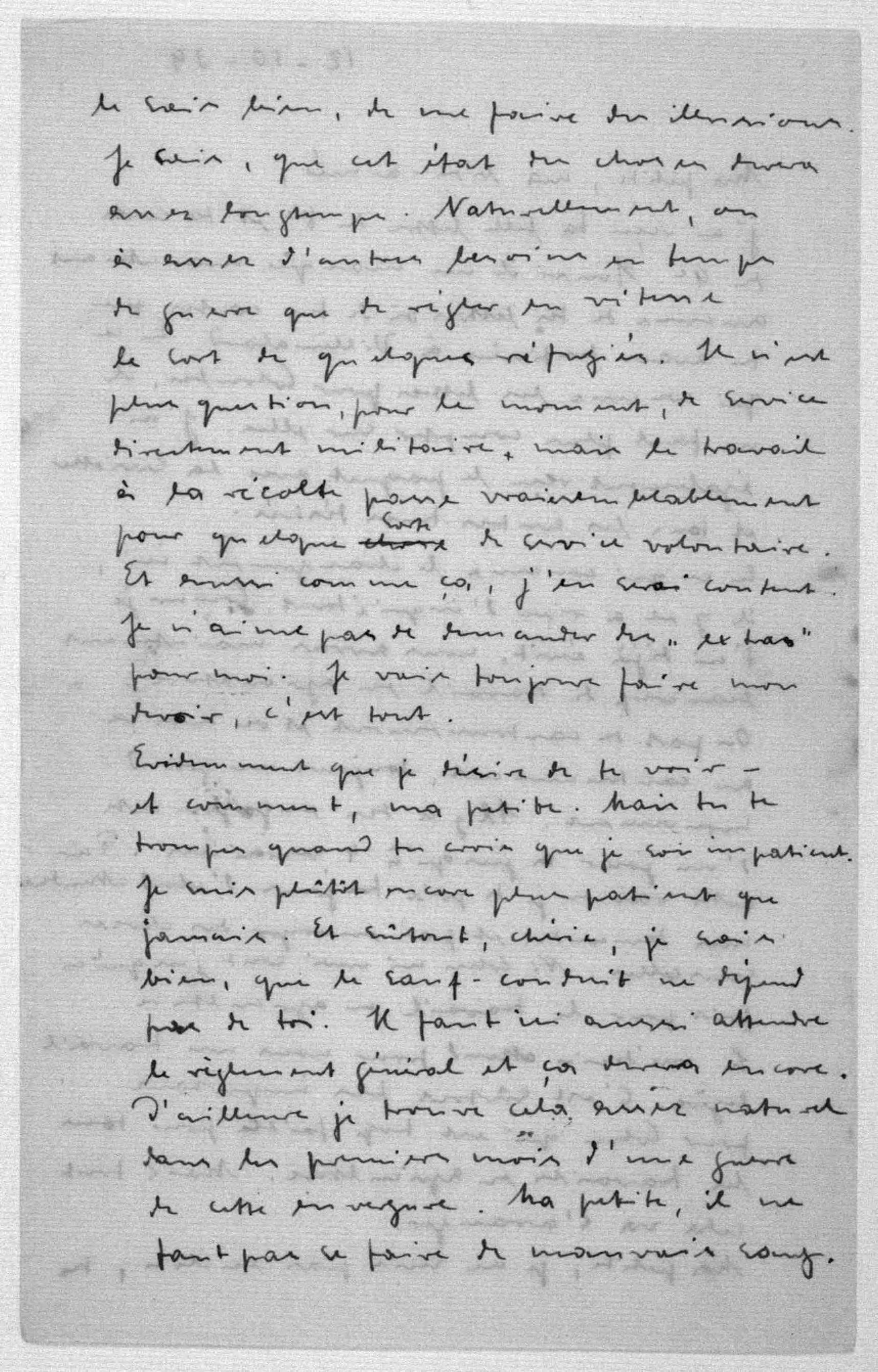 Scanned image of the current content page