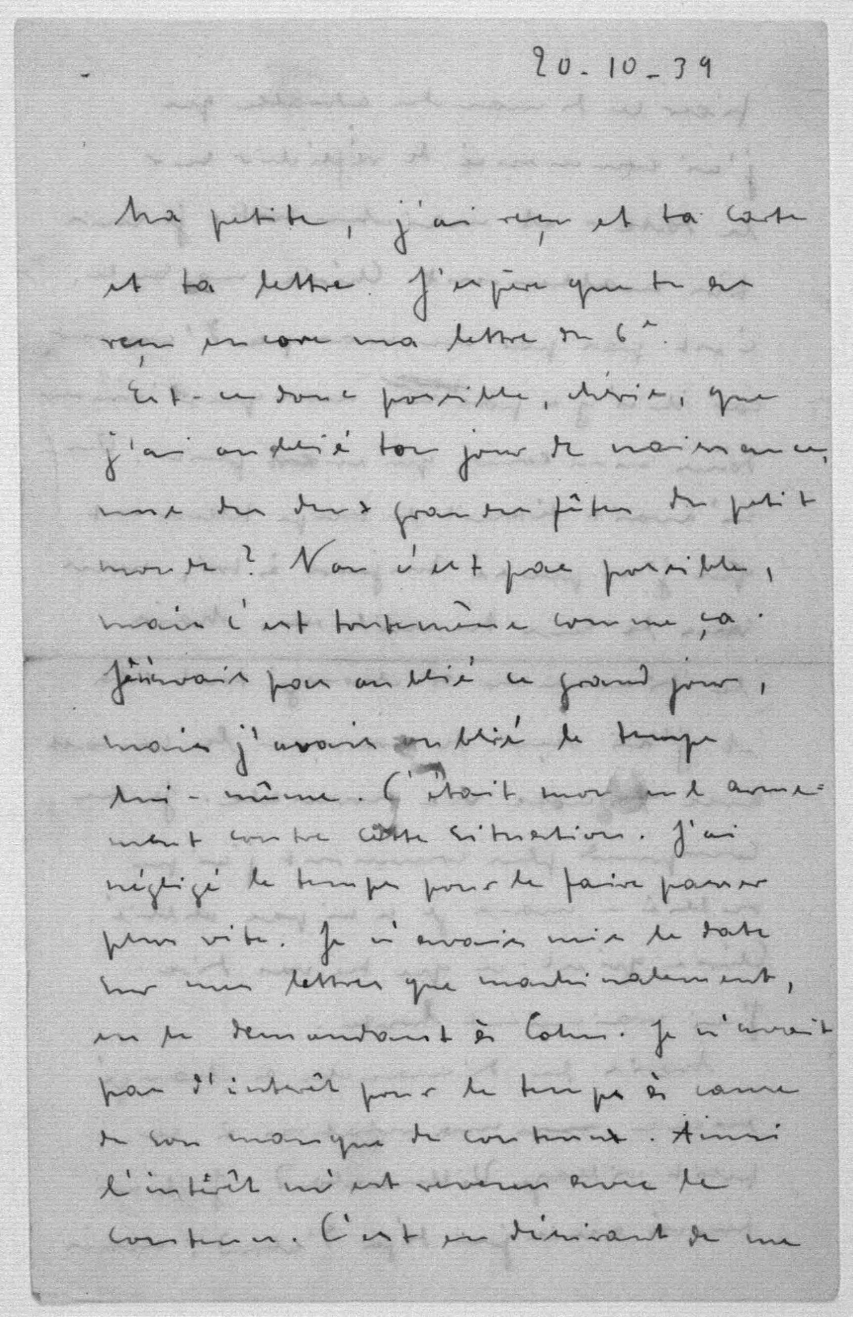 Scanned image of the current content page