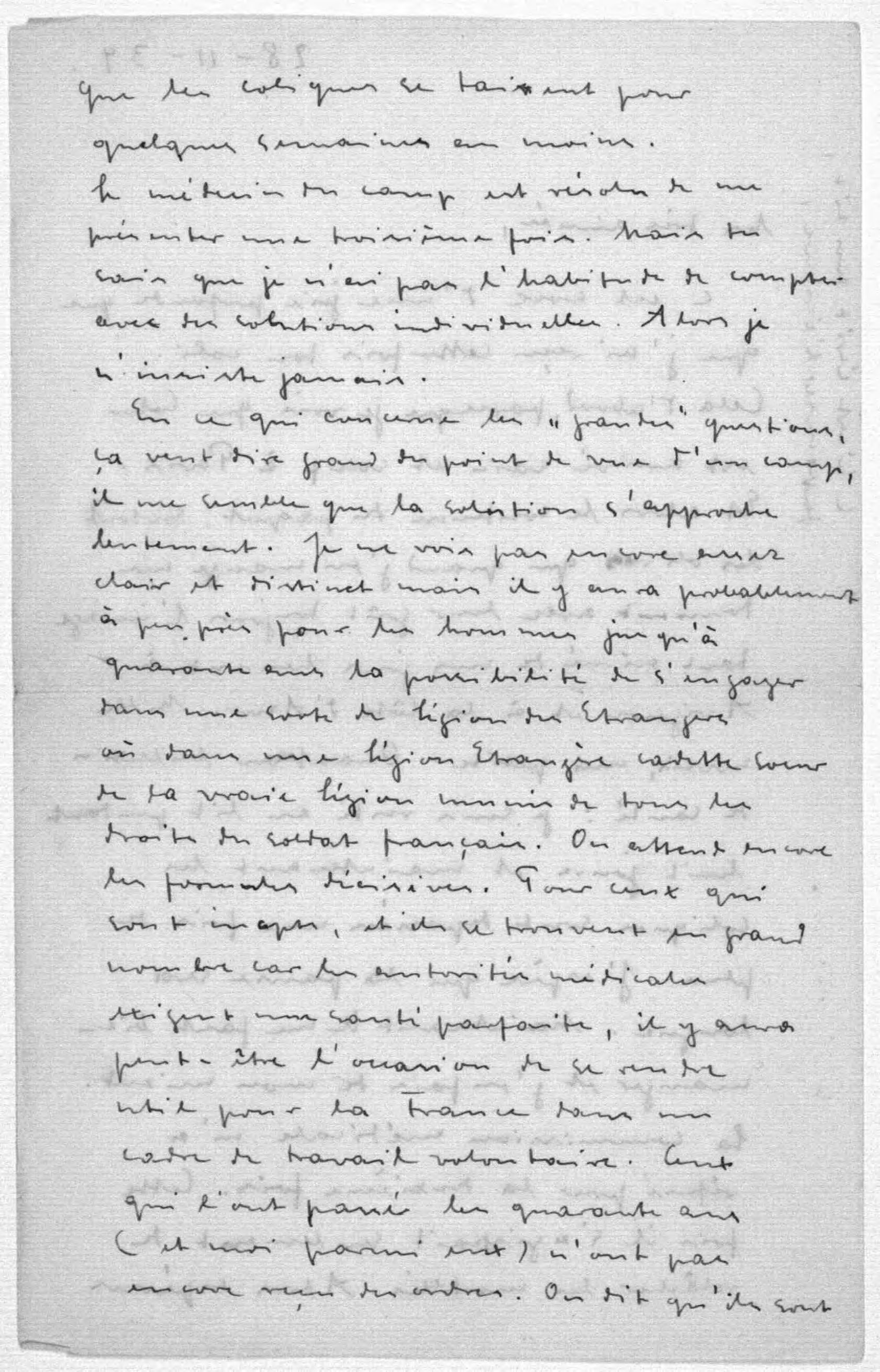 Scanned image of the current content page