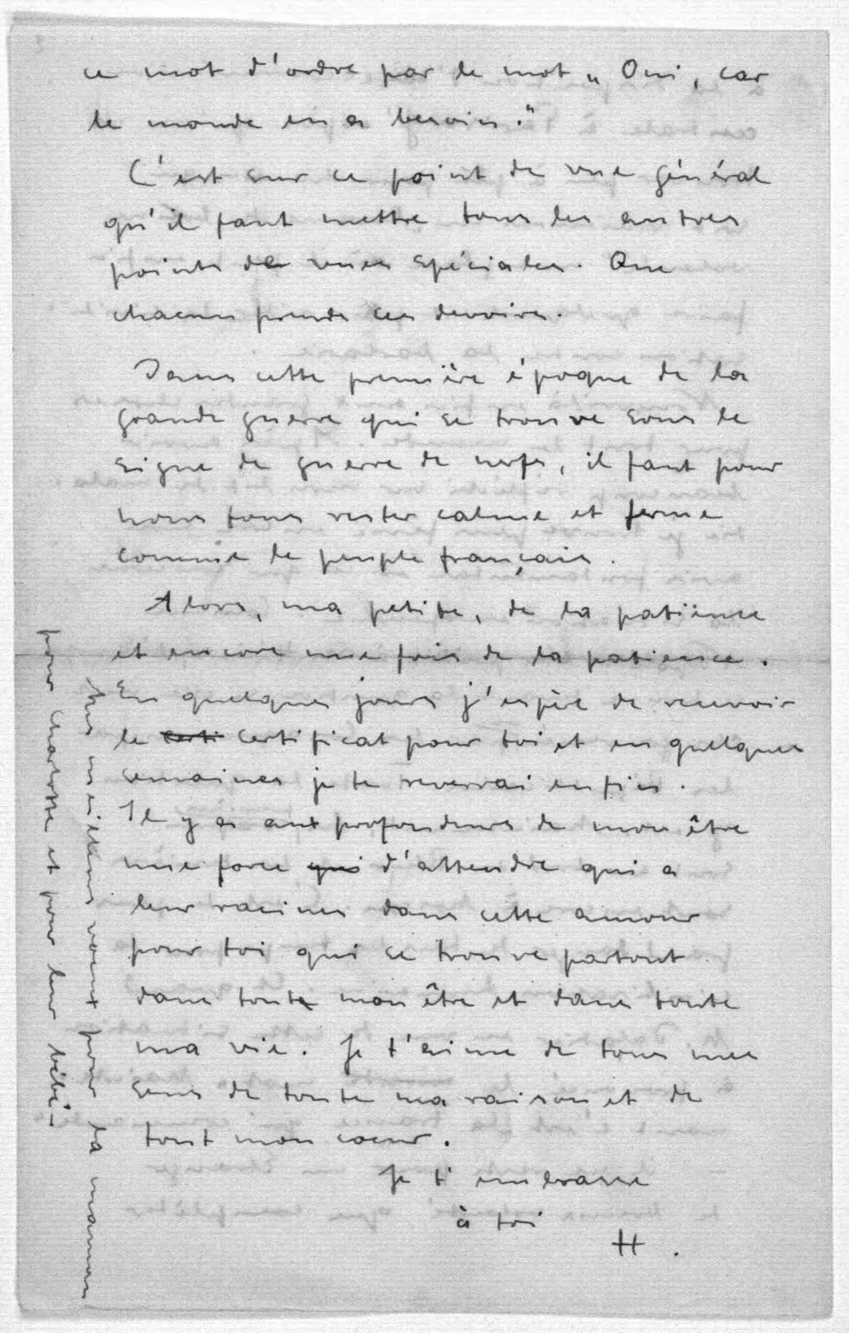 Scanned image of the current content page