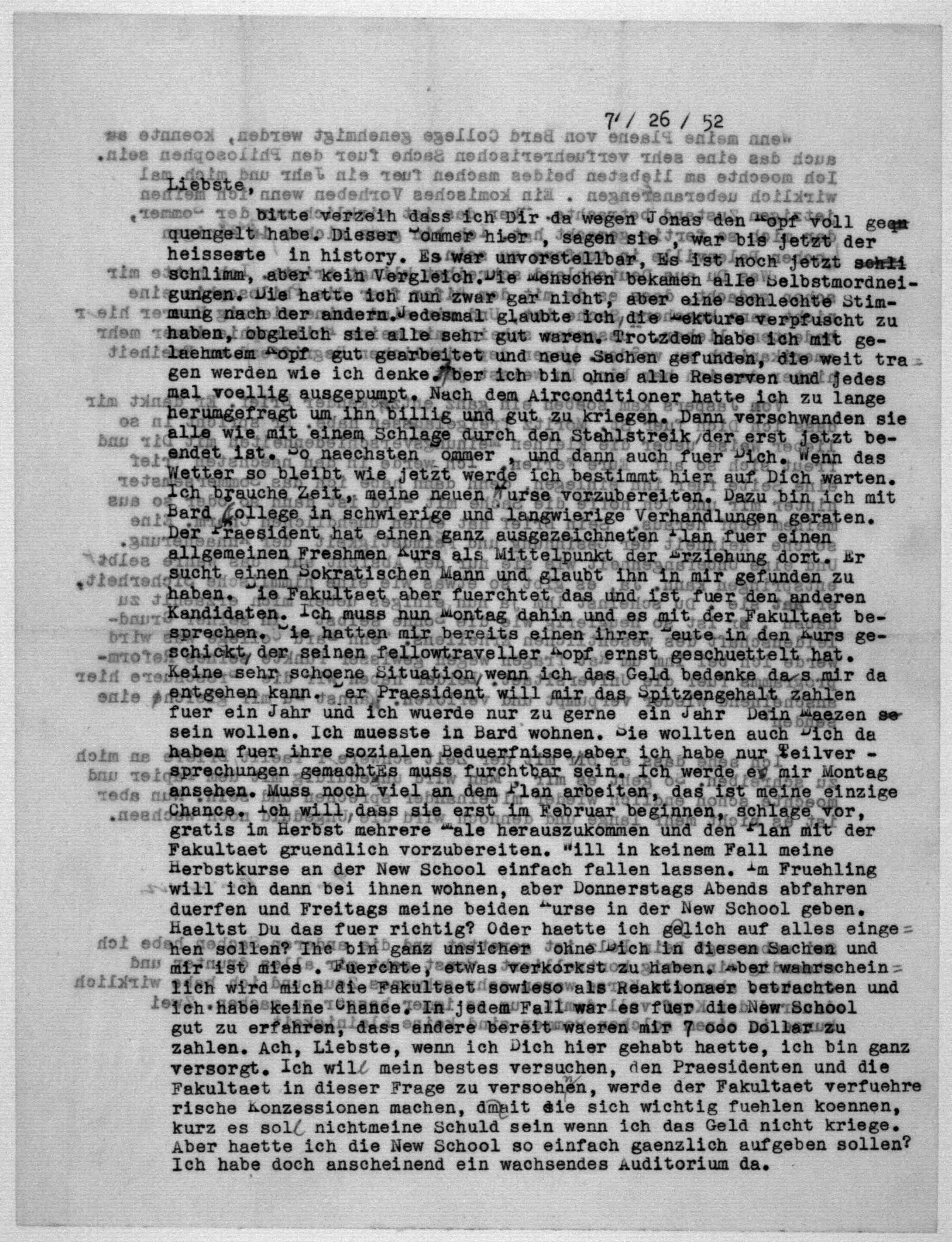 Scanned image of the current content page
