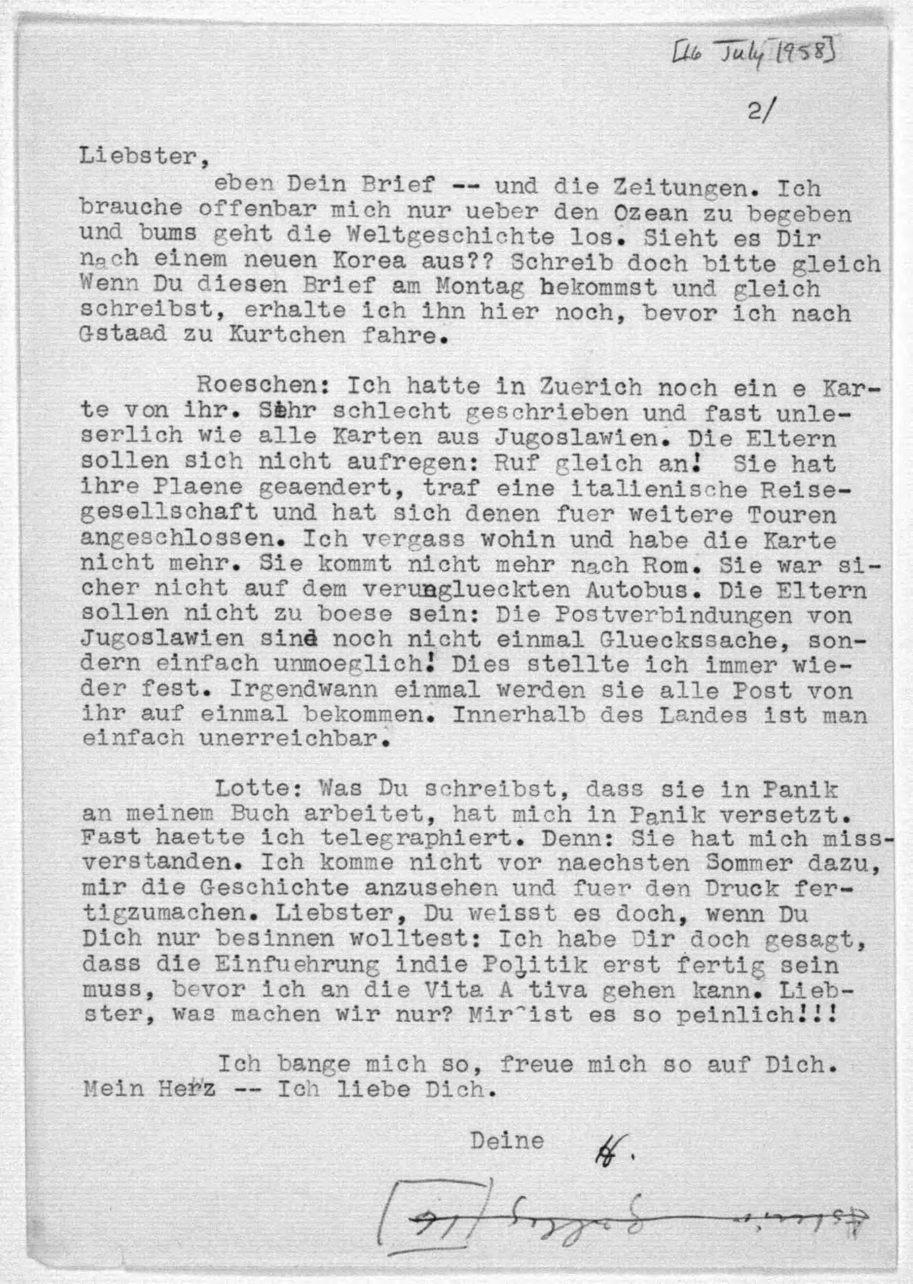 Scanned image of the current content page