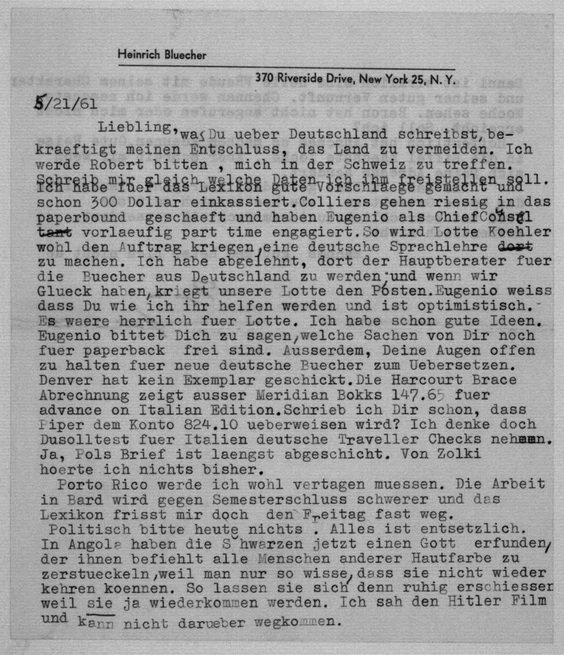 Scanned image of the current content page
