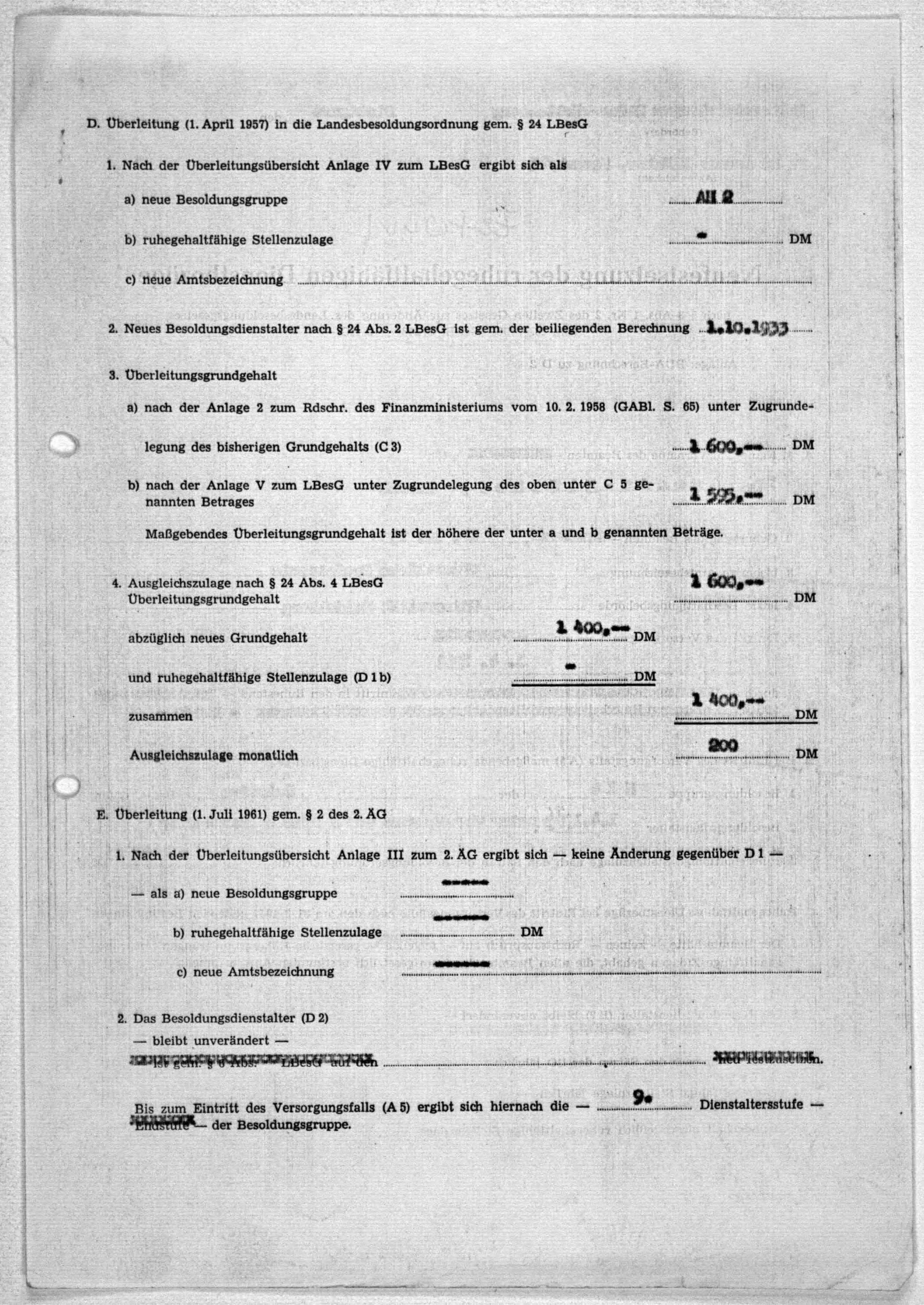 Scanned image of the current content page