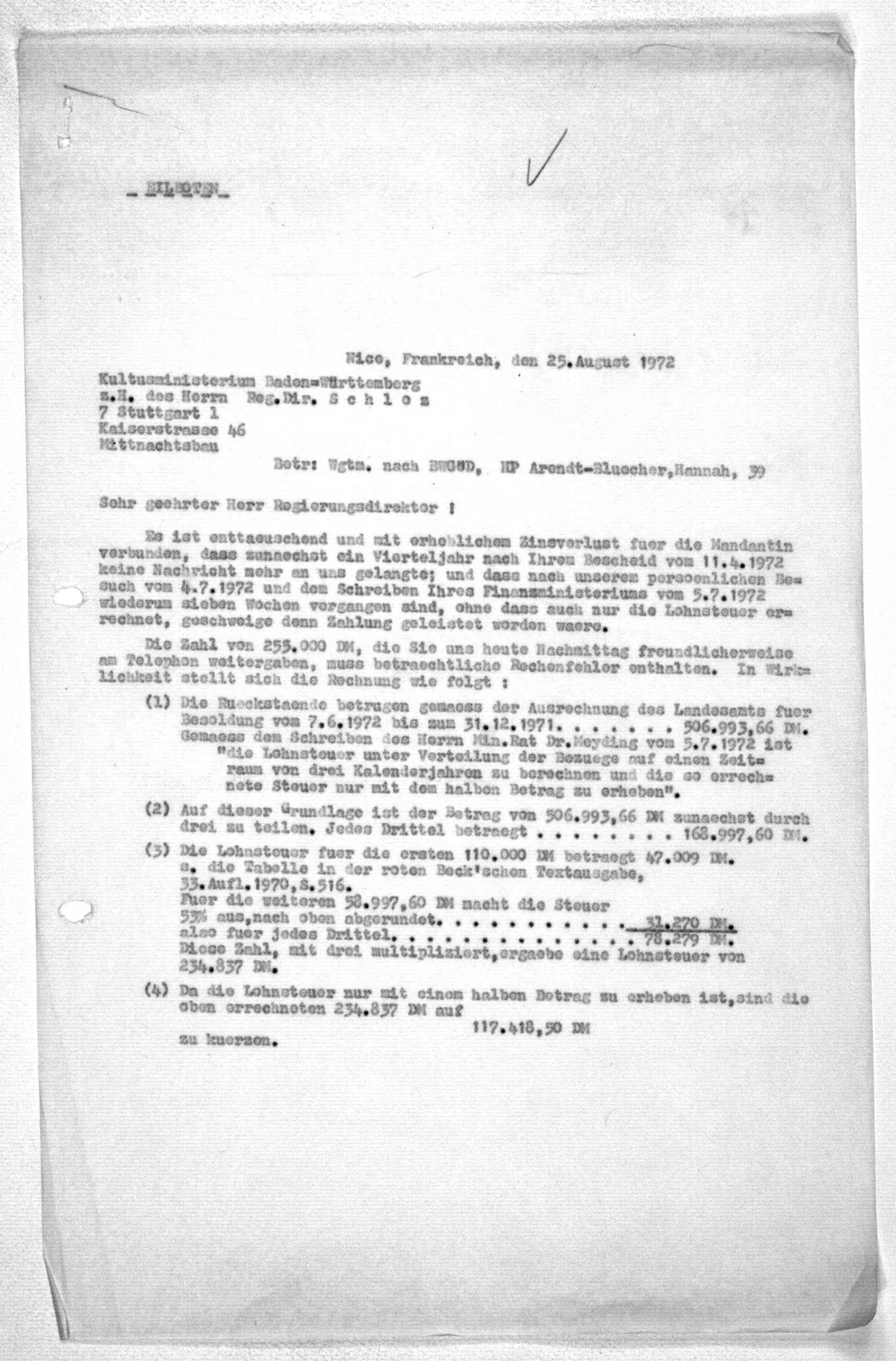 Scanned image of the current content page