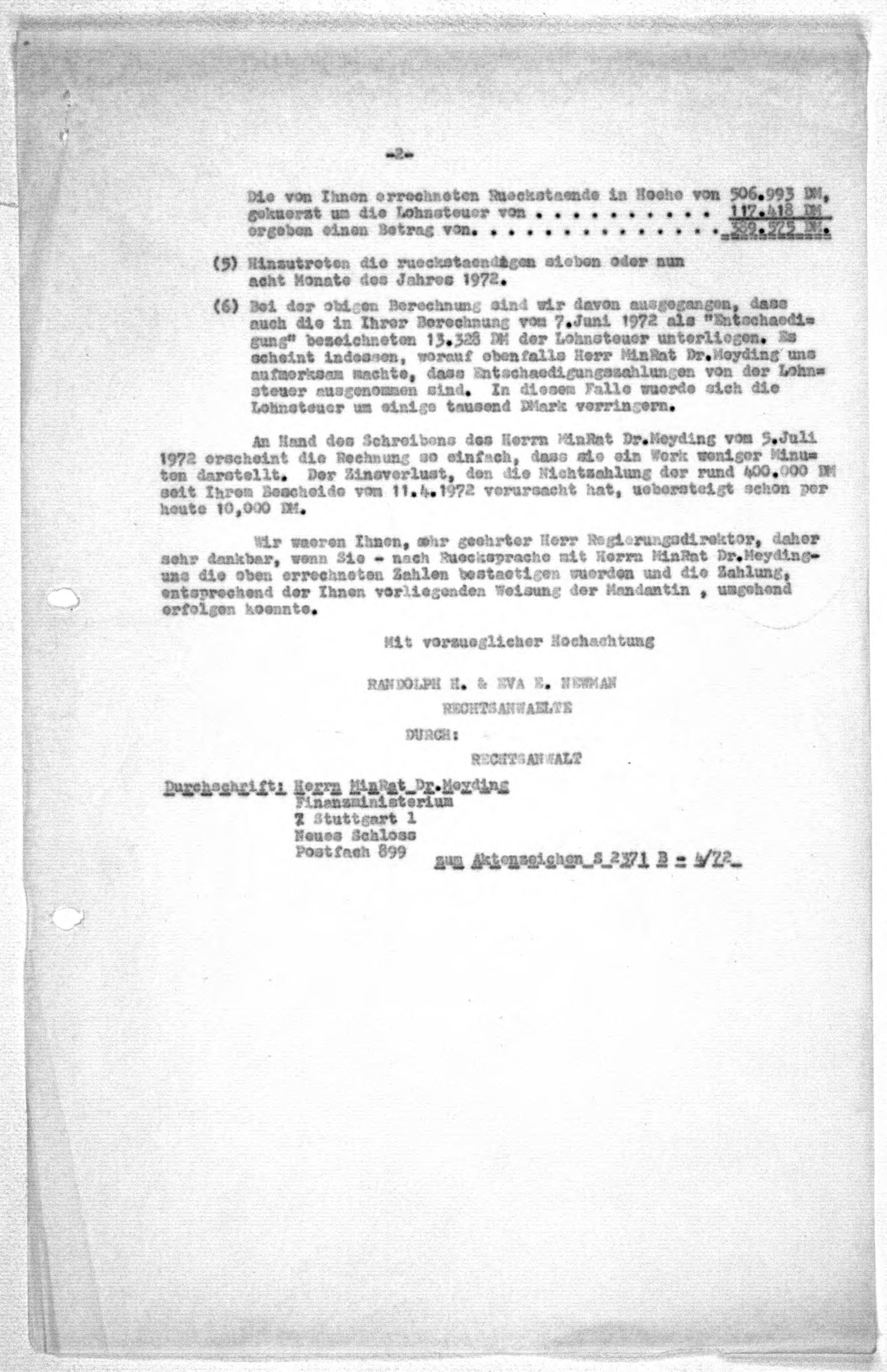 Scanned image of the current content page