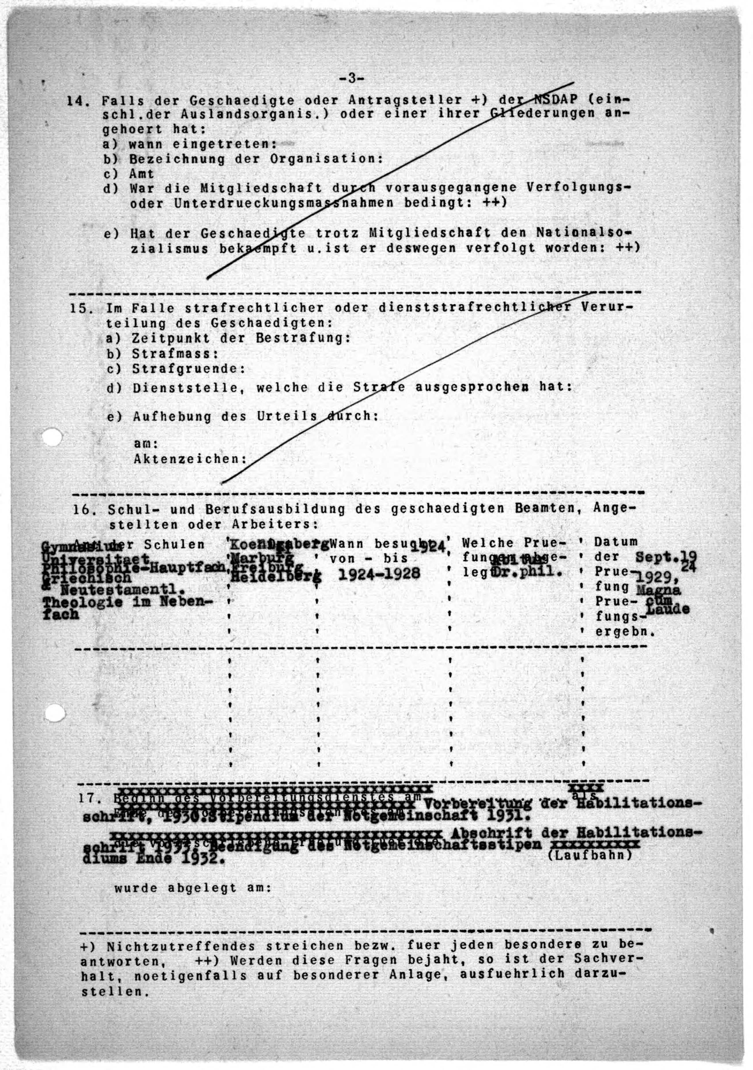 Scanned image of the current content page