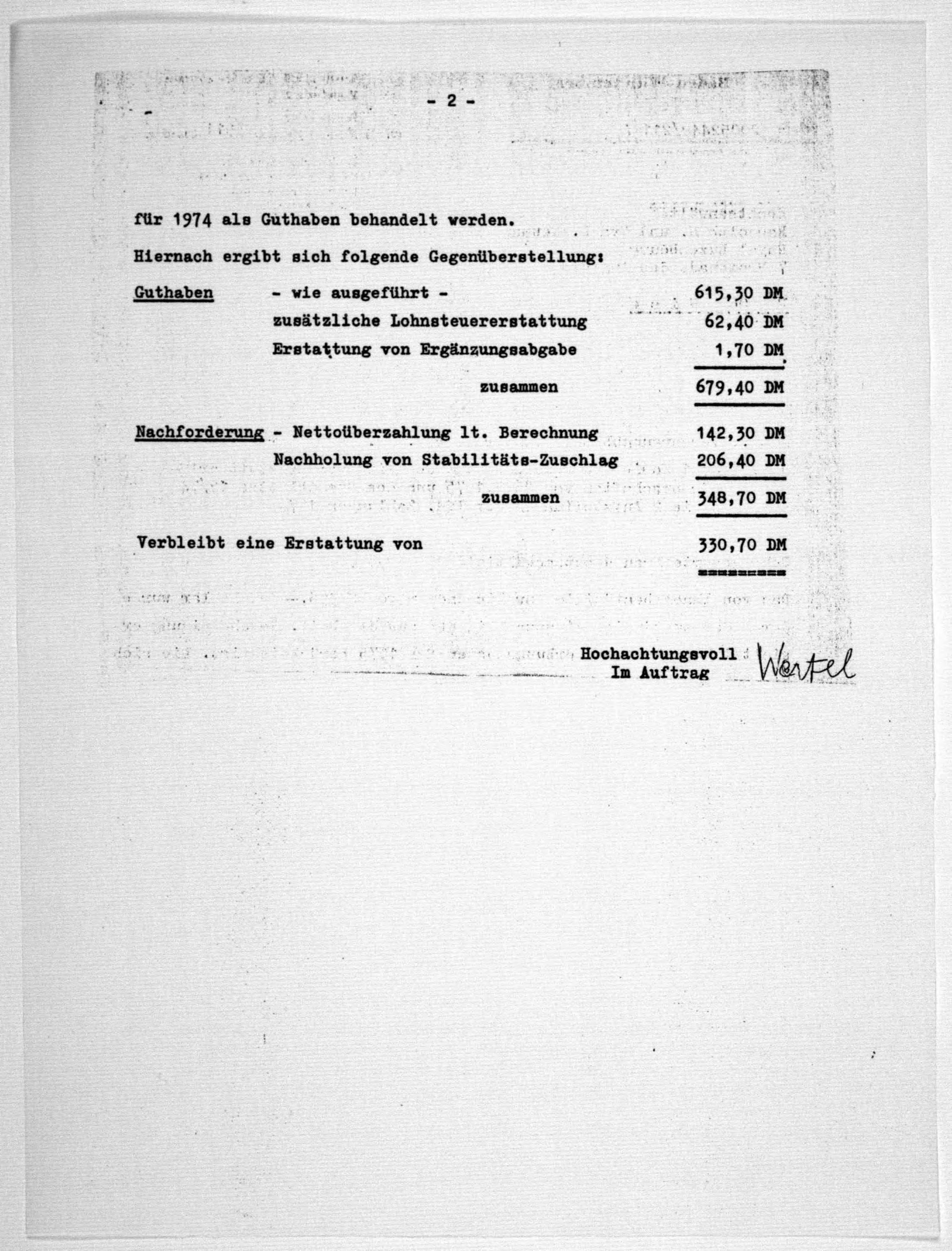 Scanned image of the current content page