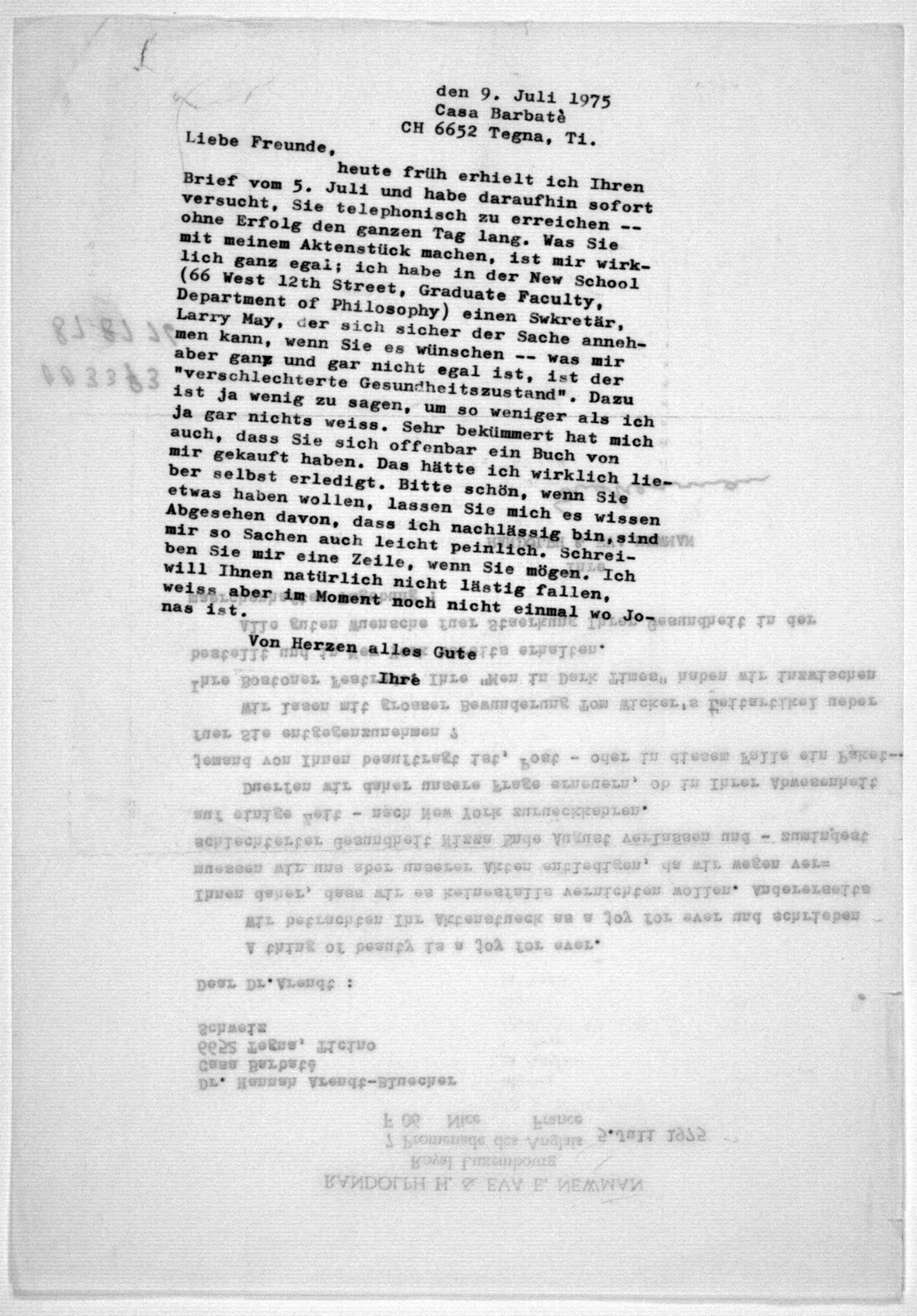 Scanned image of the current content page