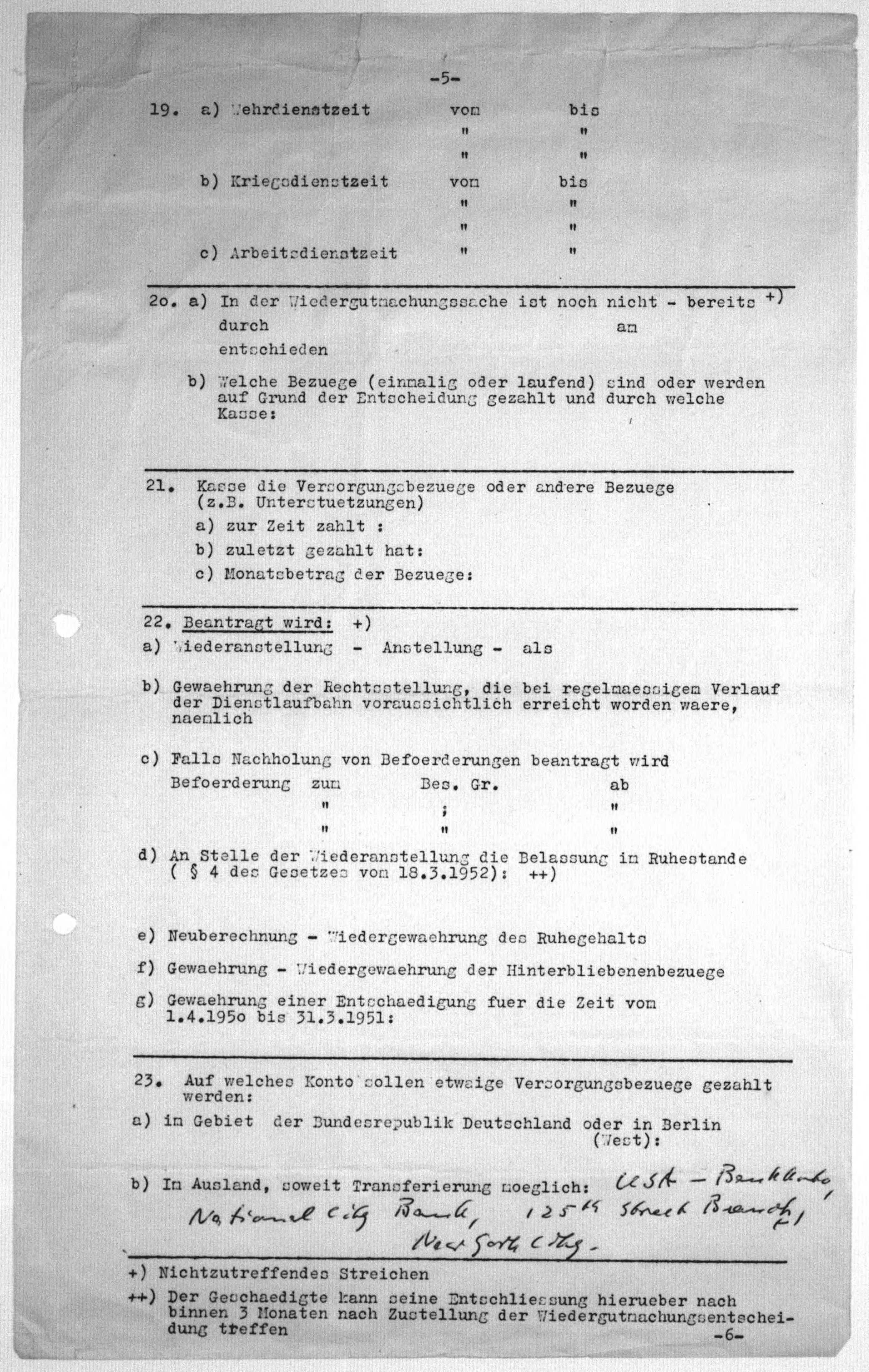 Scanned image of the current content page