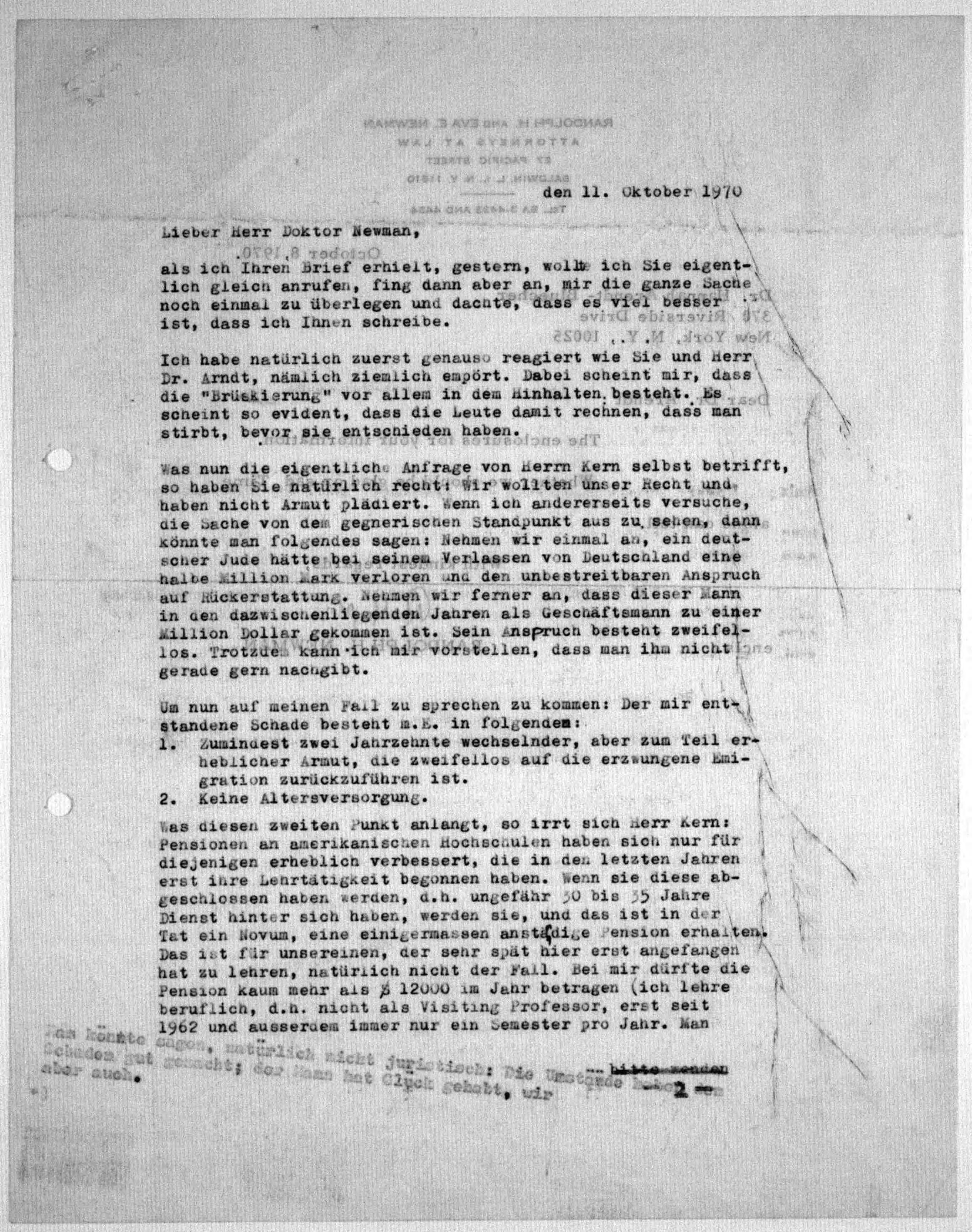 Scanned image of the current content page