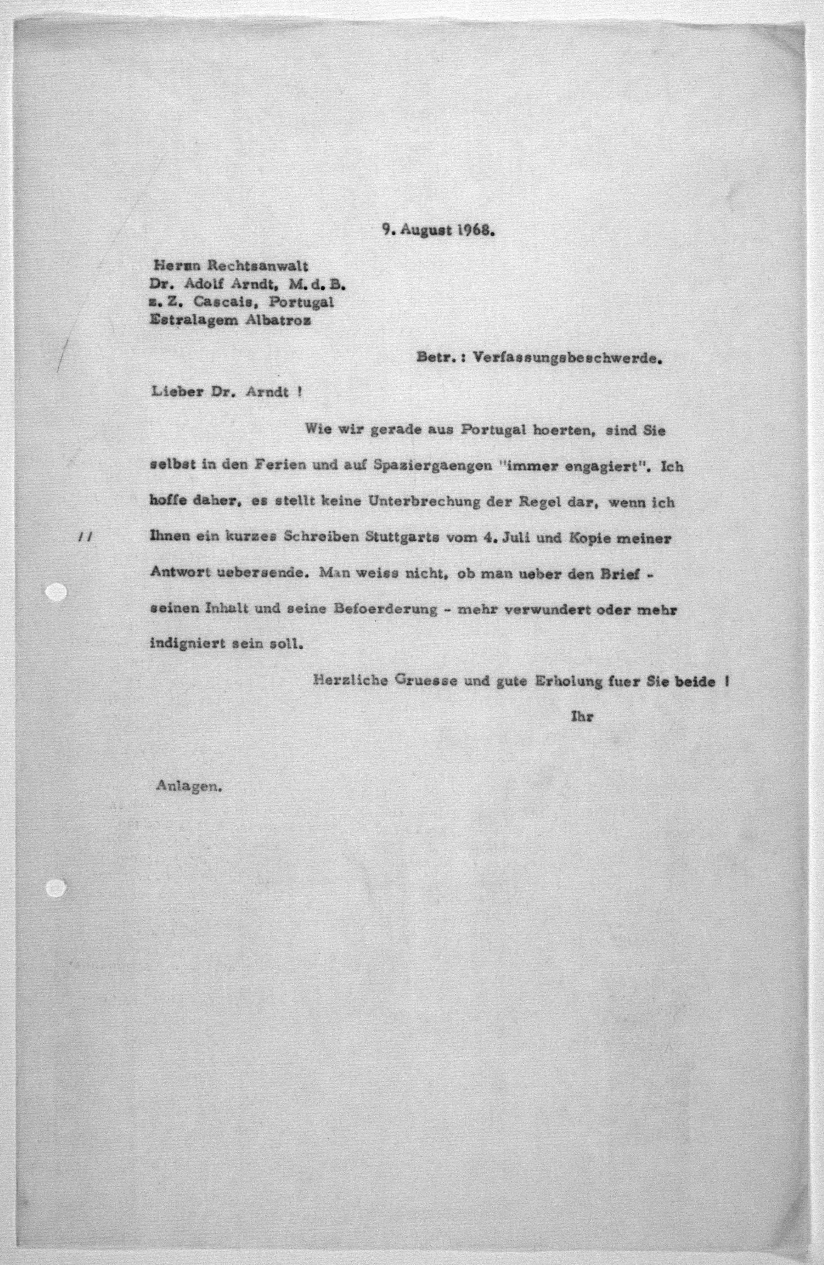 Scanned image of the current content page