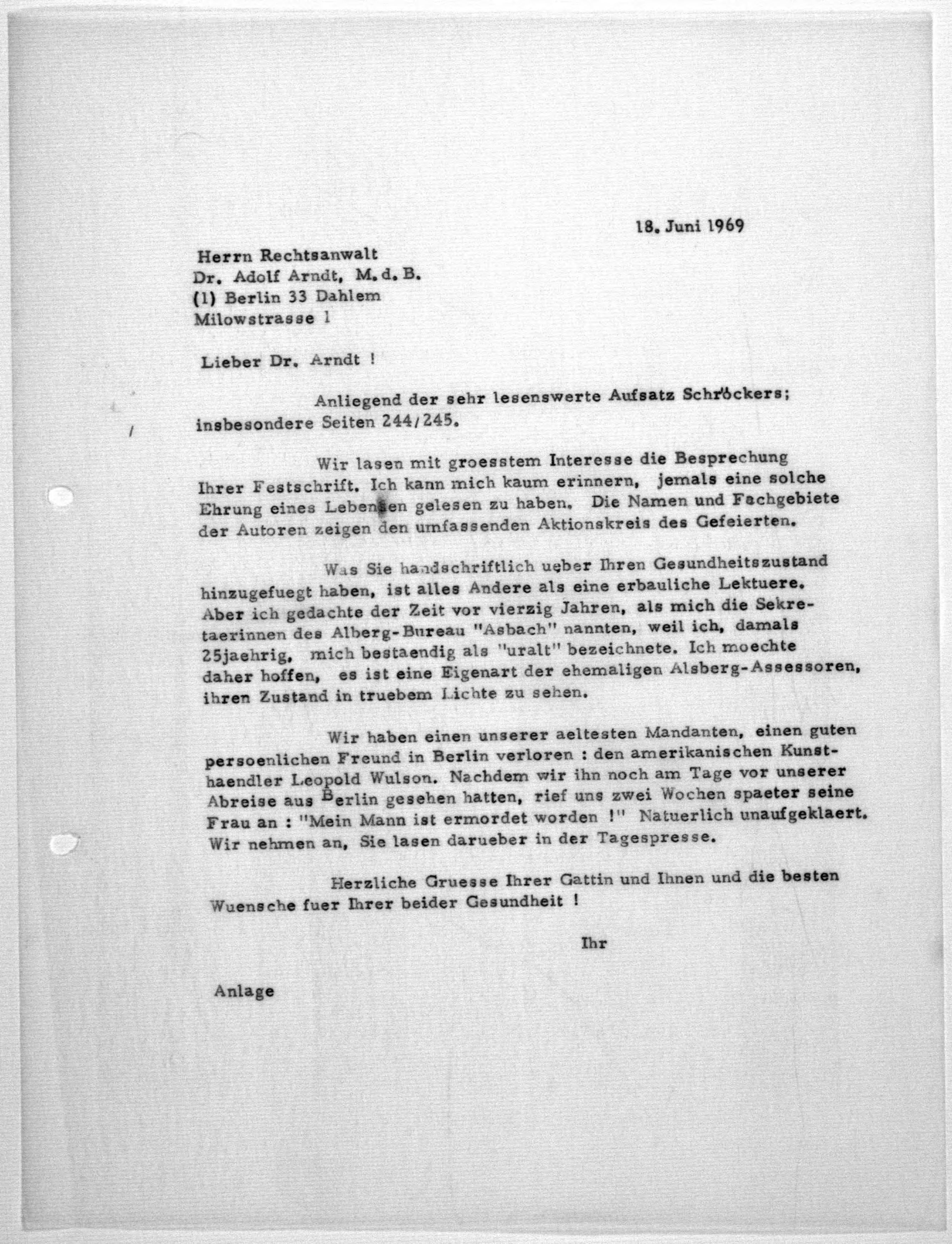 Scanned image of the current content page