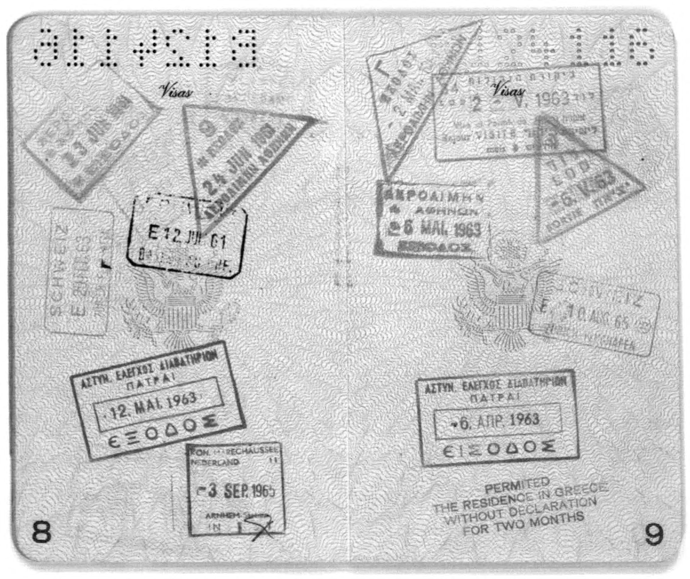 Scanned image of the current content page