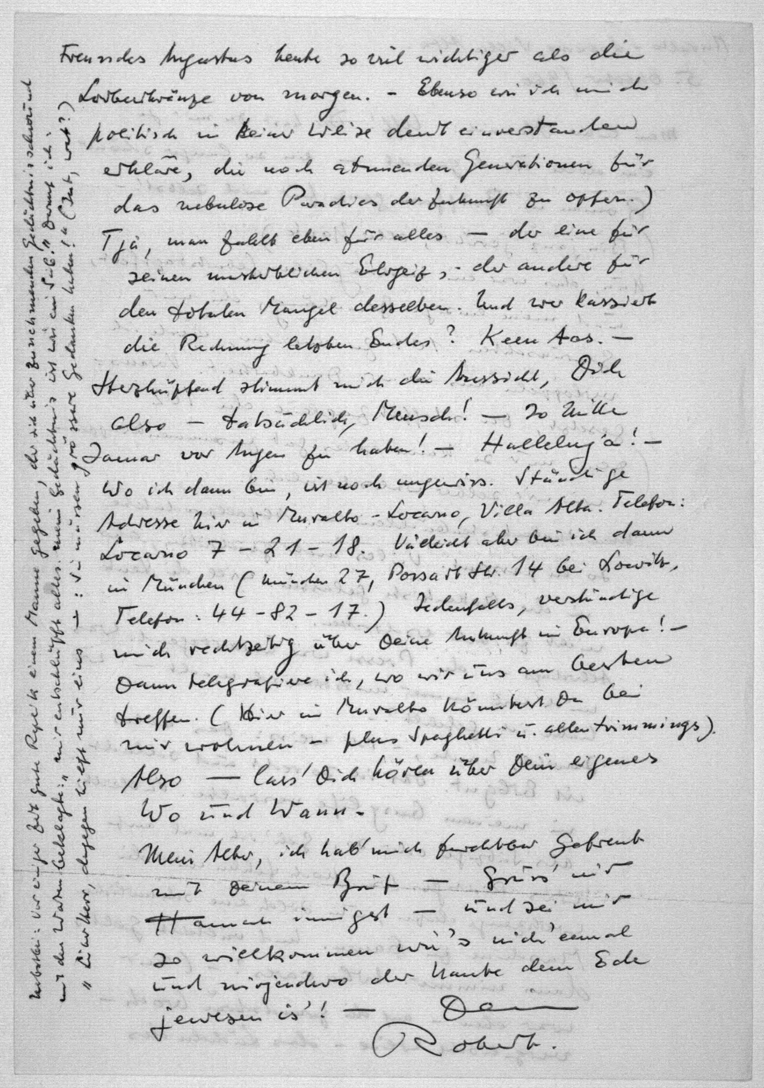 Scanned image of the current content page