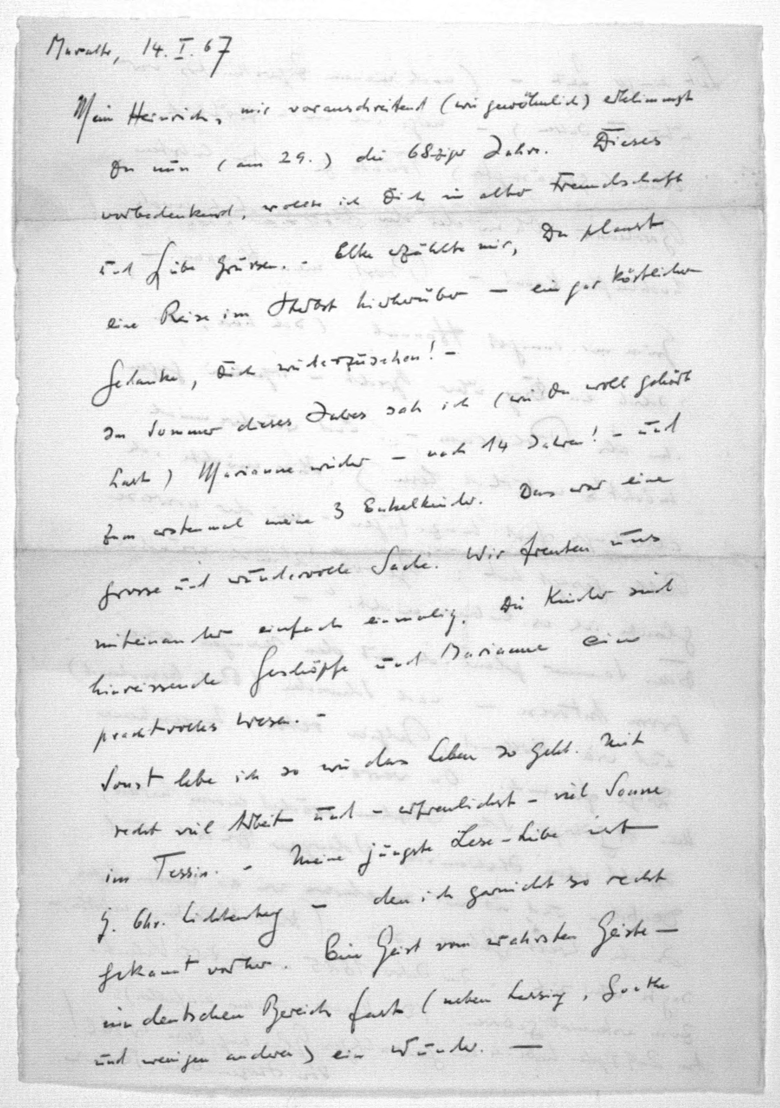 Scanned image of the current content page