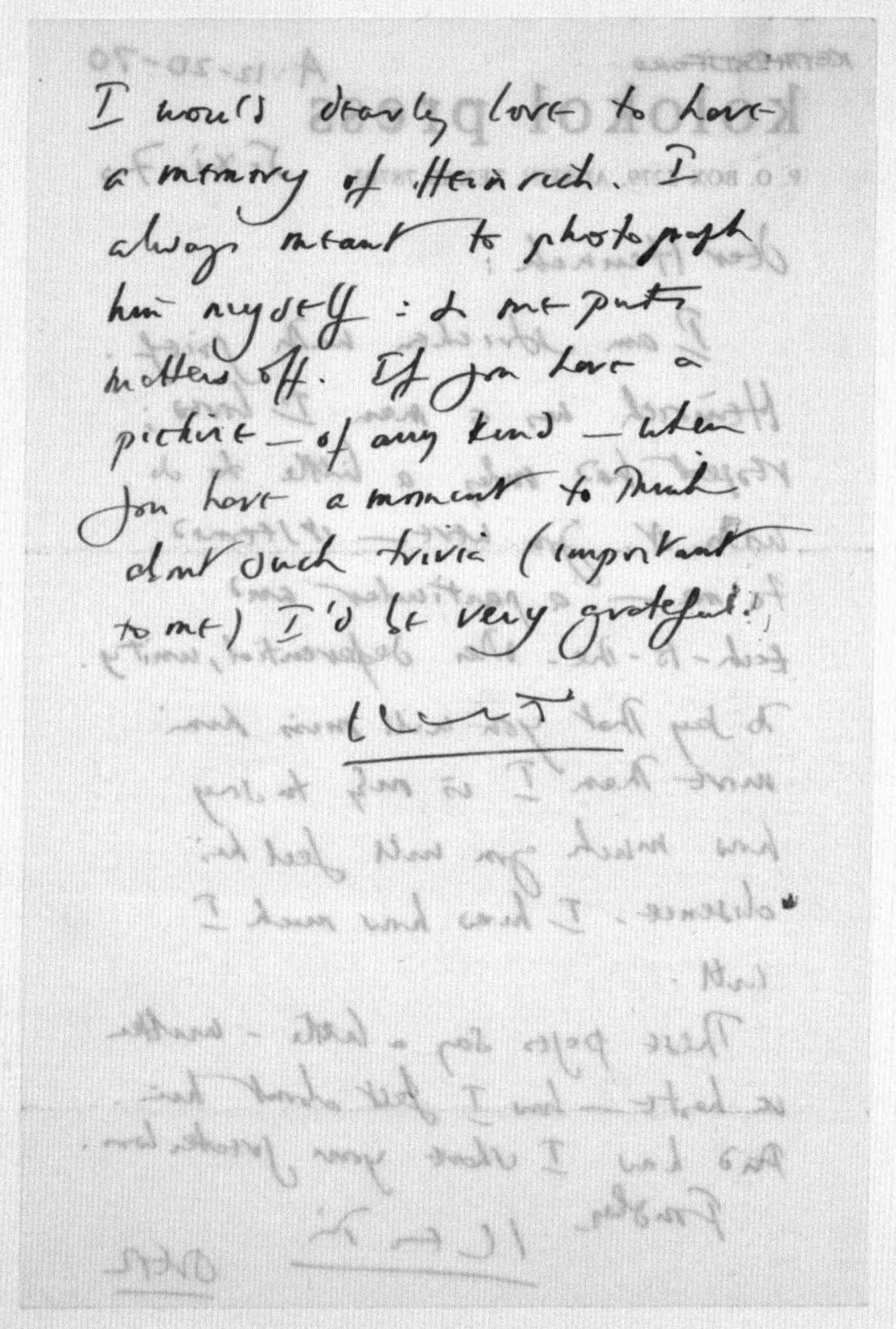 Scanned image of the current content page