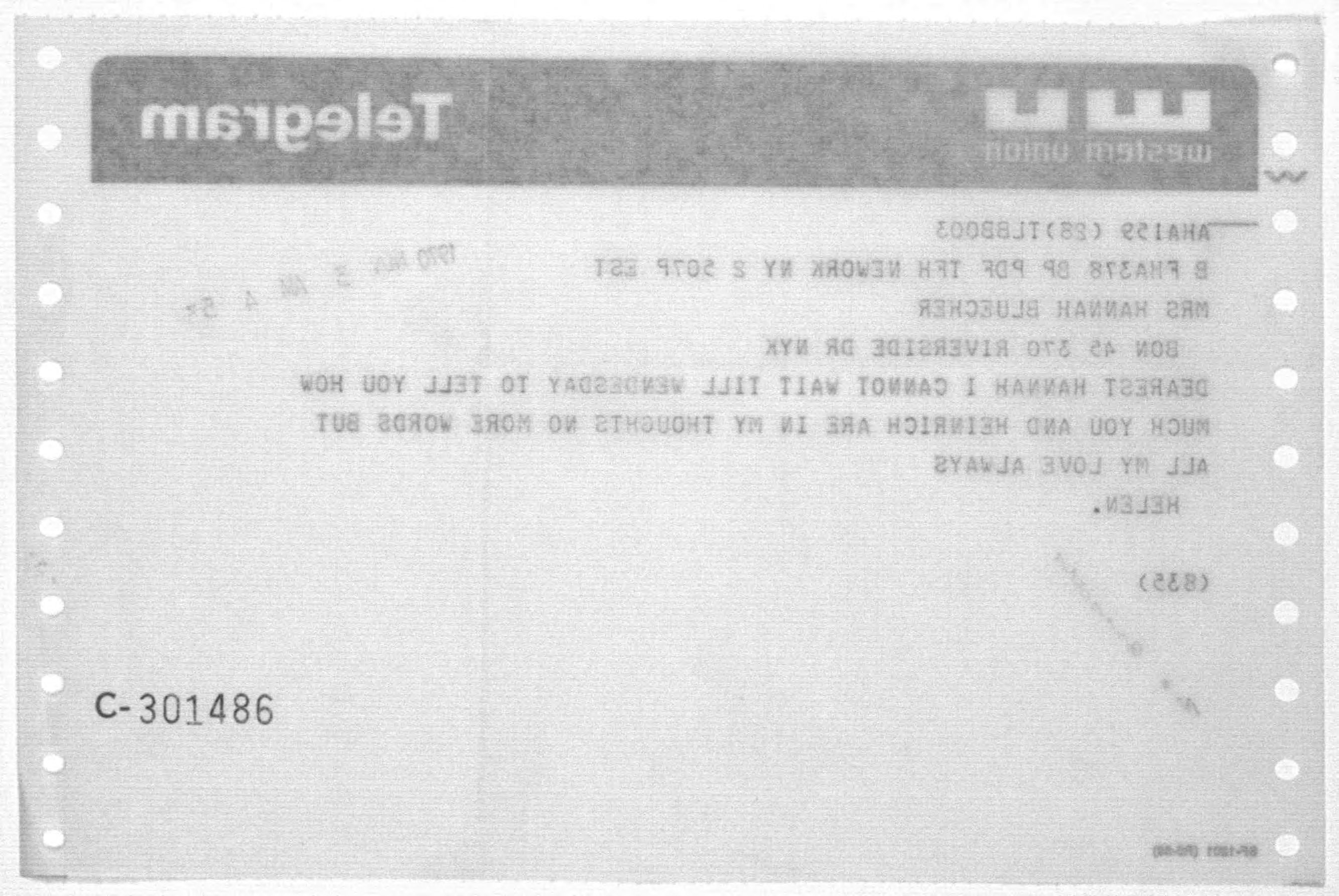 Scanned image of the current content page