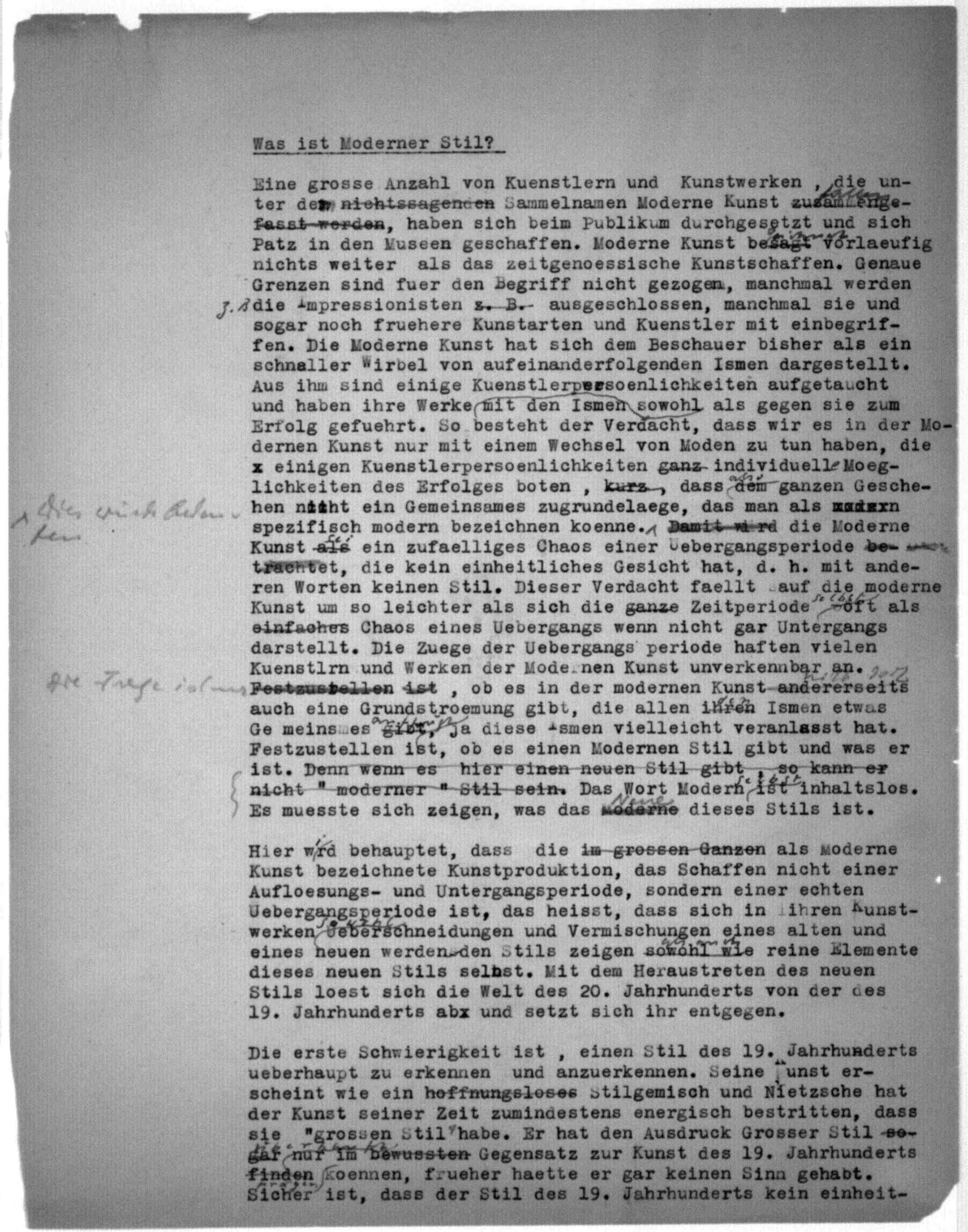 Scanned image of the current content page