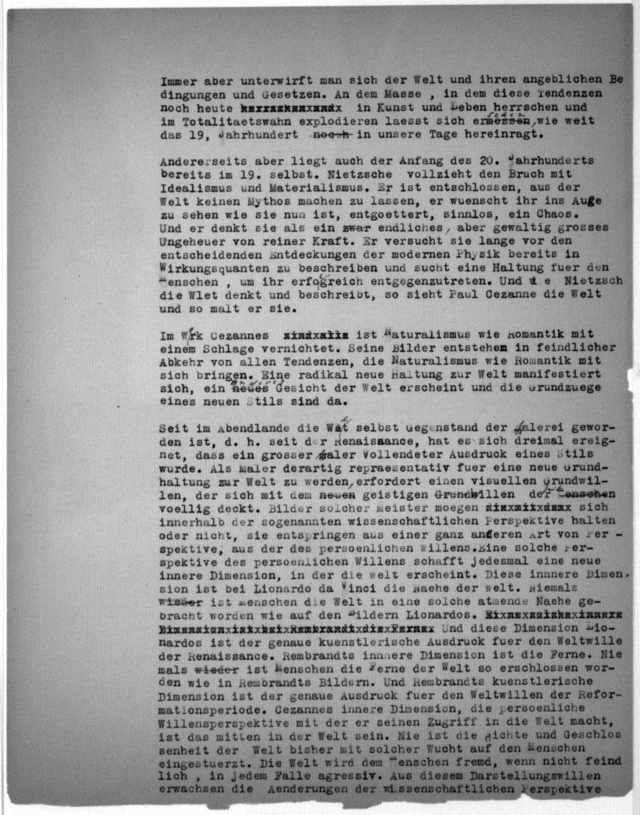 Scanned image of the current content page