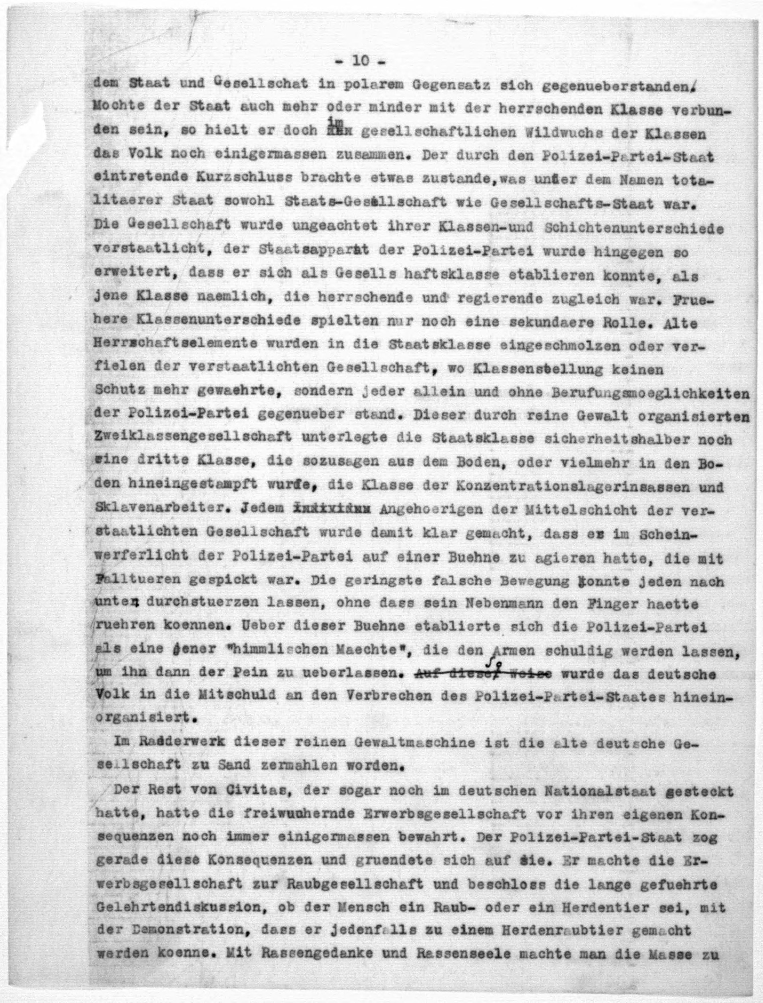 Scanned image of the current content page