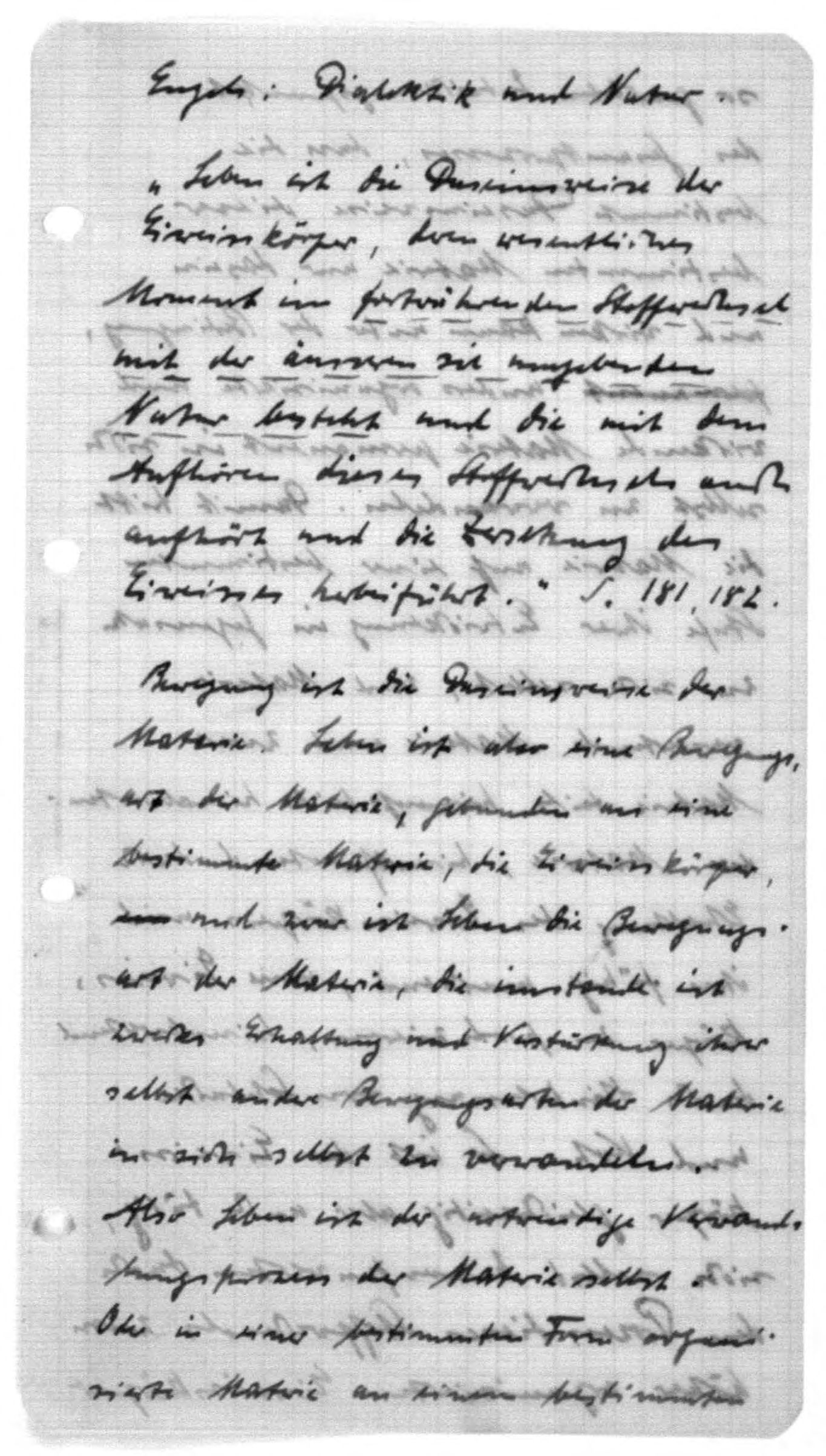 Scanned image of the current content page