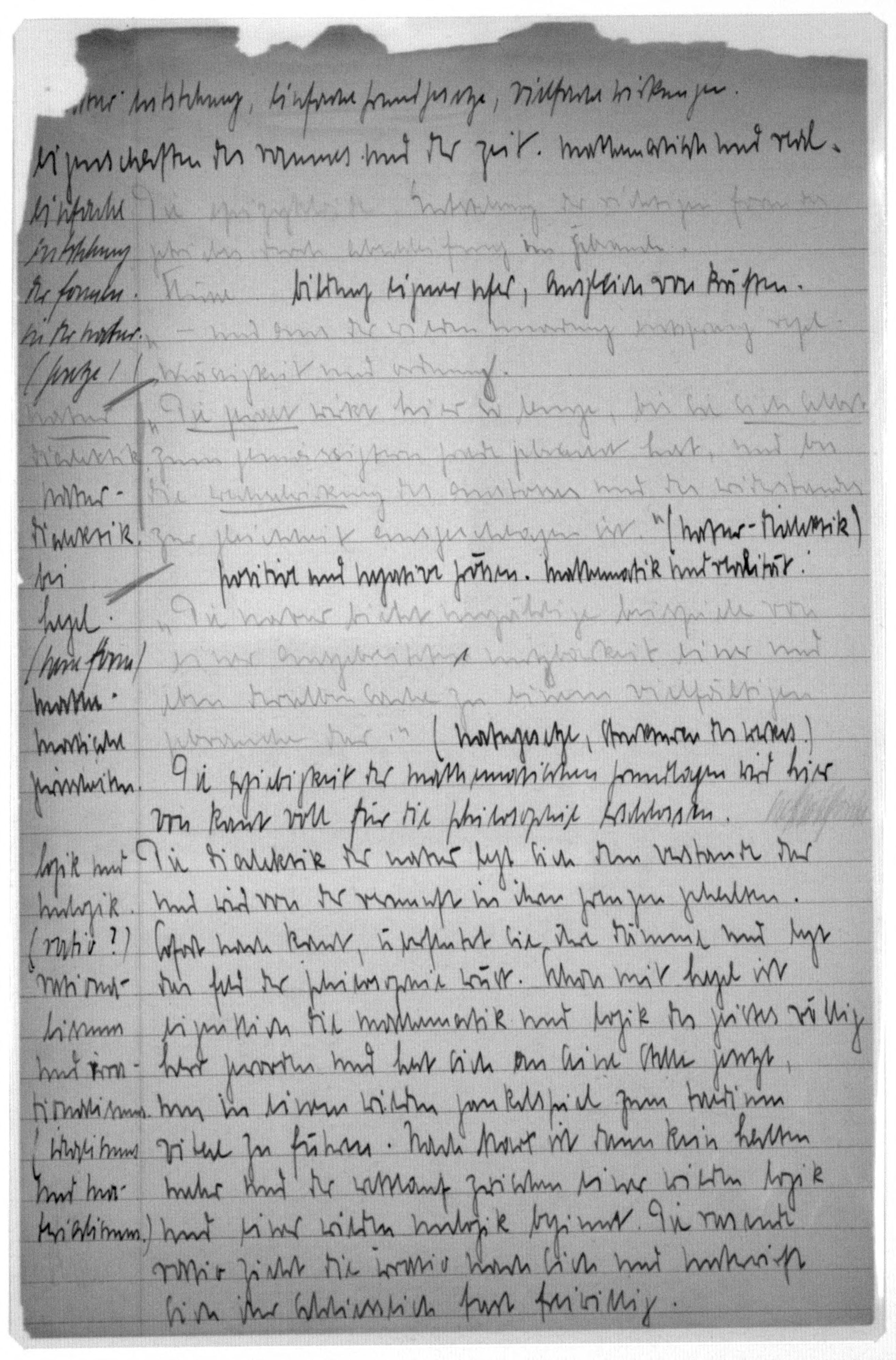 Scanned image of the current content page