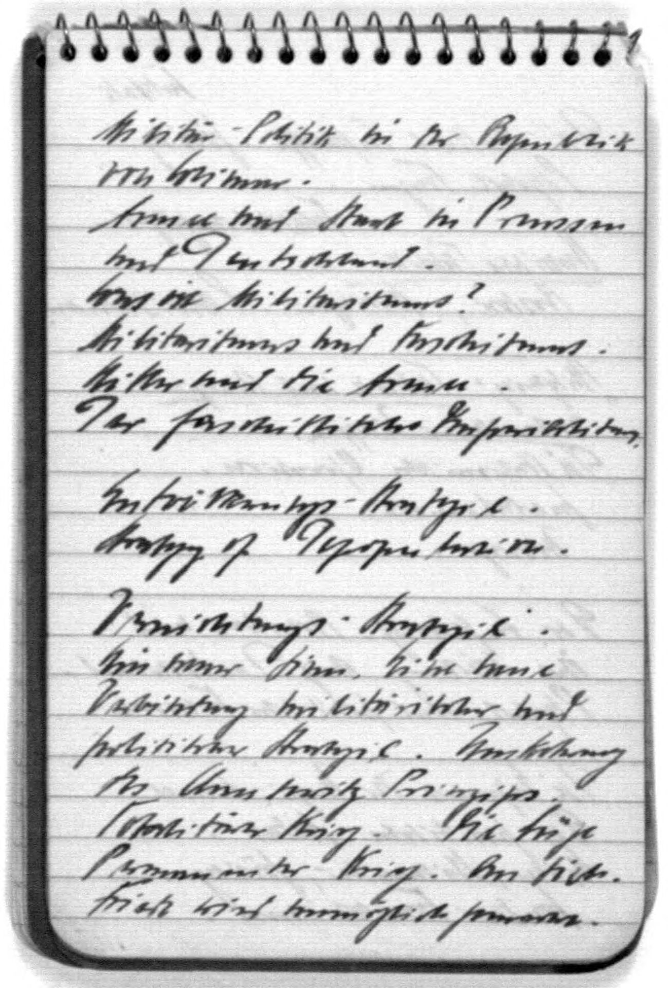 Scanned image of the current content page