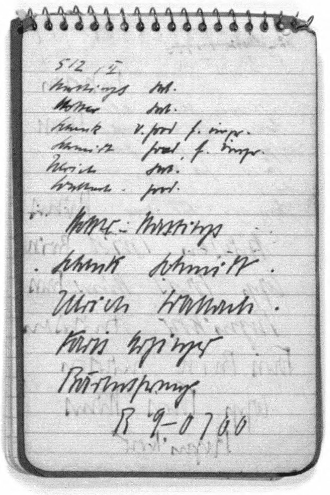 Scanned image of the current content page