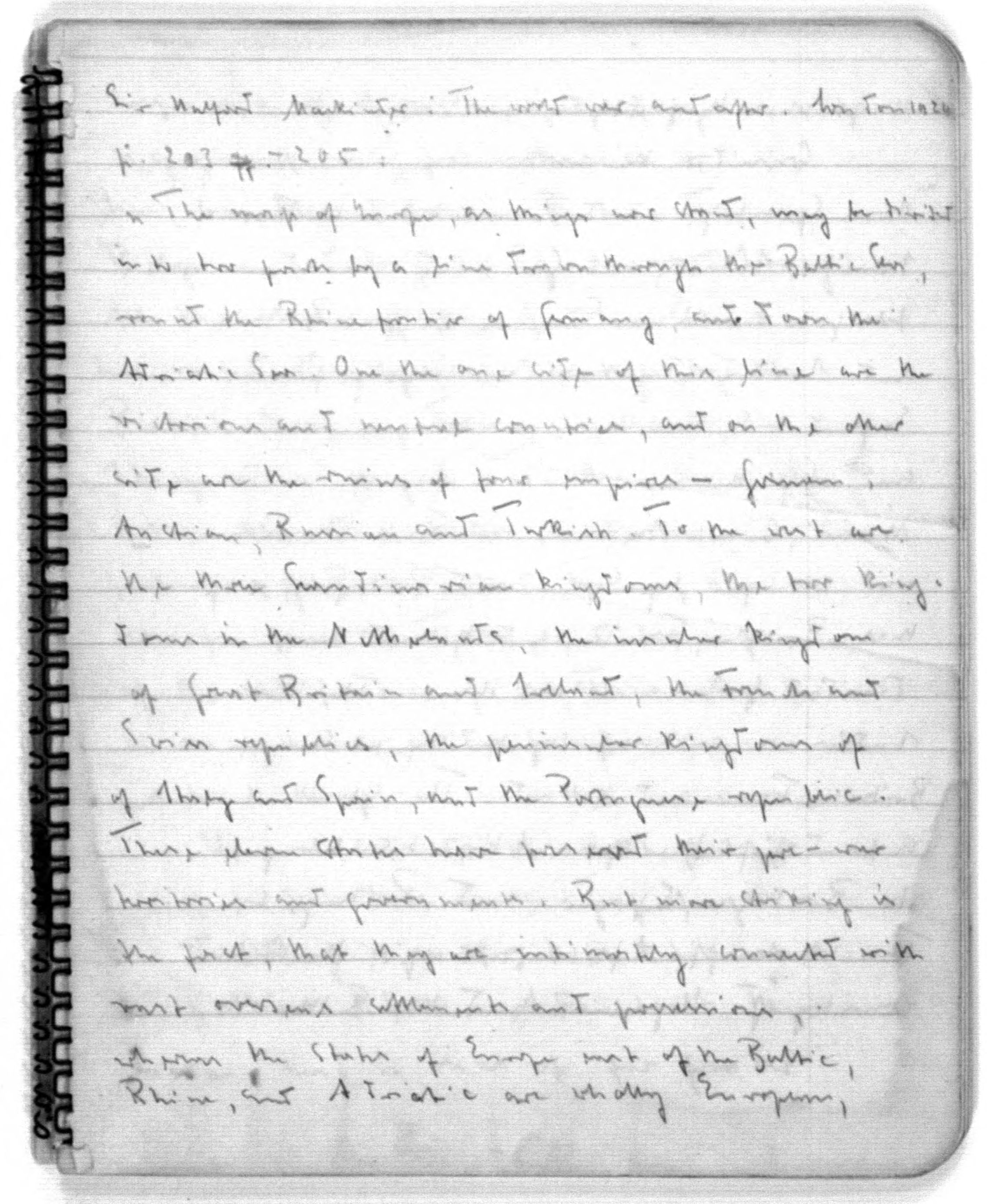 Scanned image of the current content page