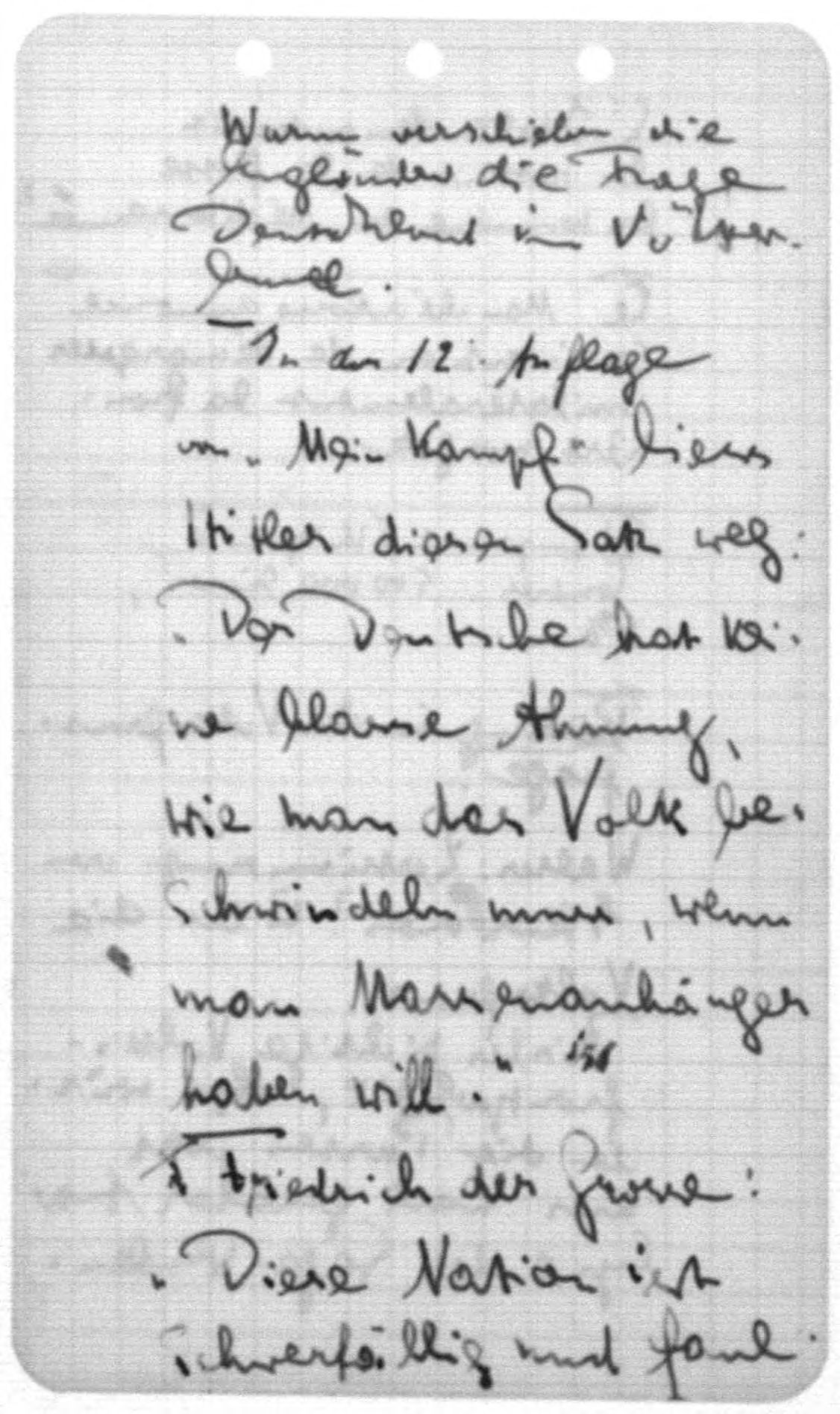 Scanned image of the current content page