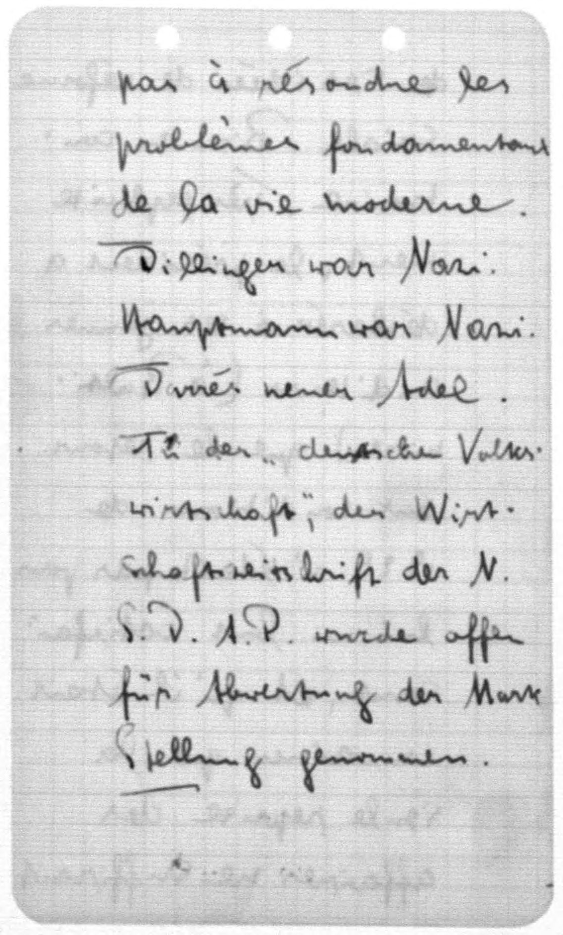 Scanned image of the current content page