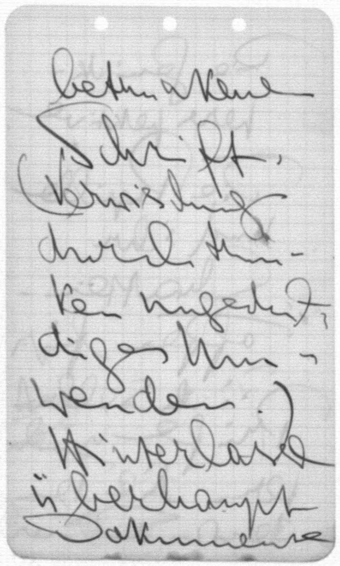 Scanned image of the current content page