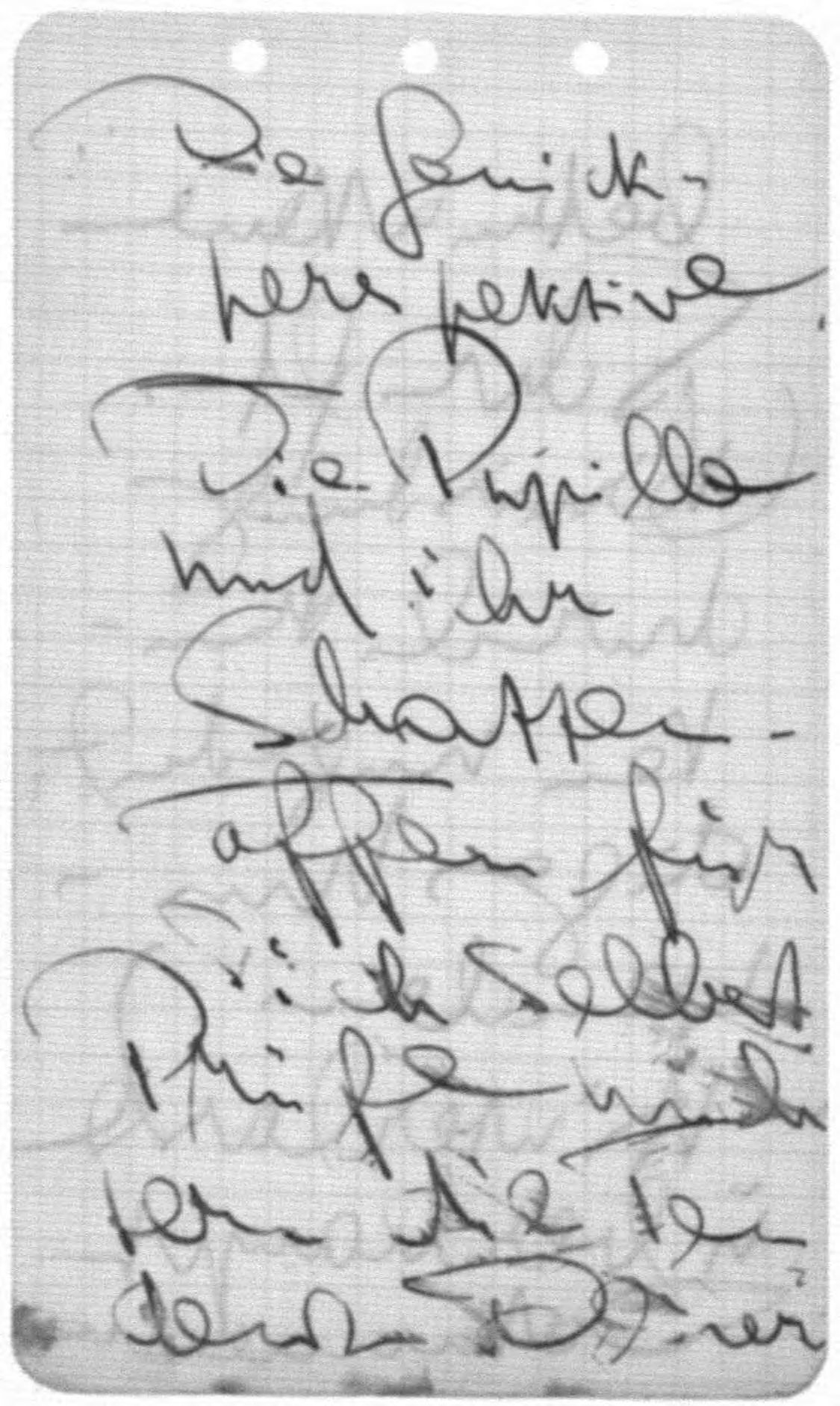 Scanned image of the current content page