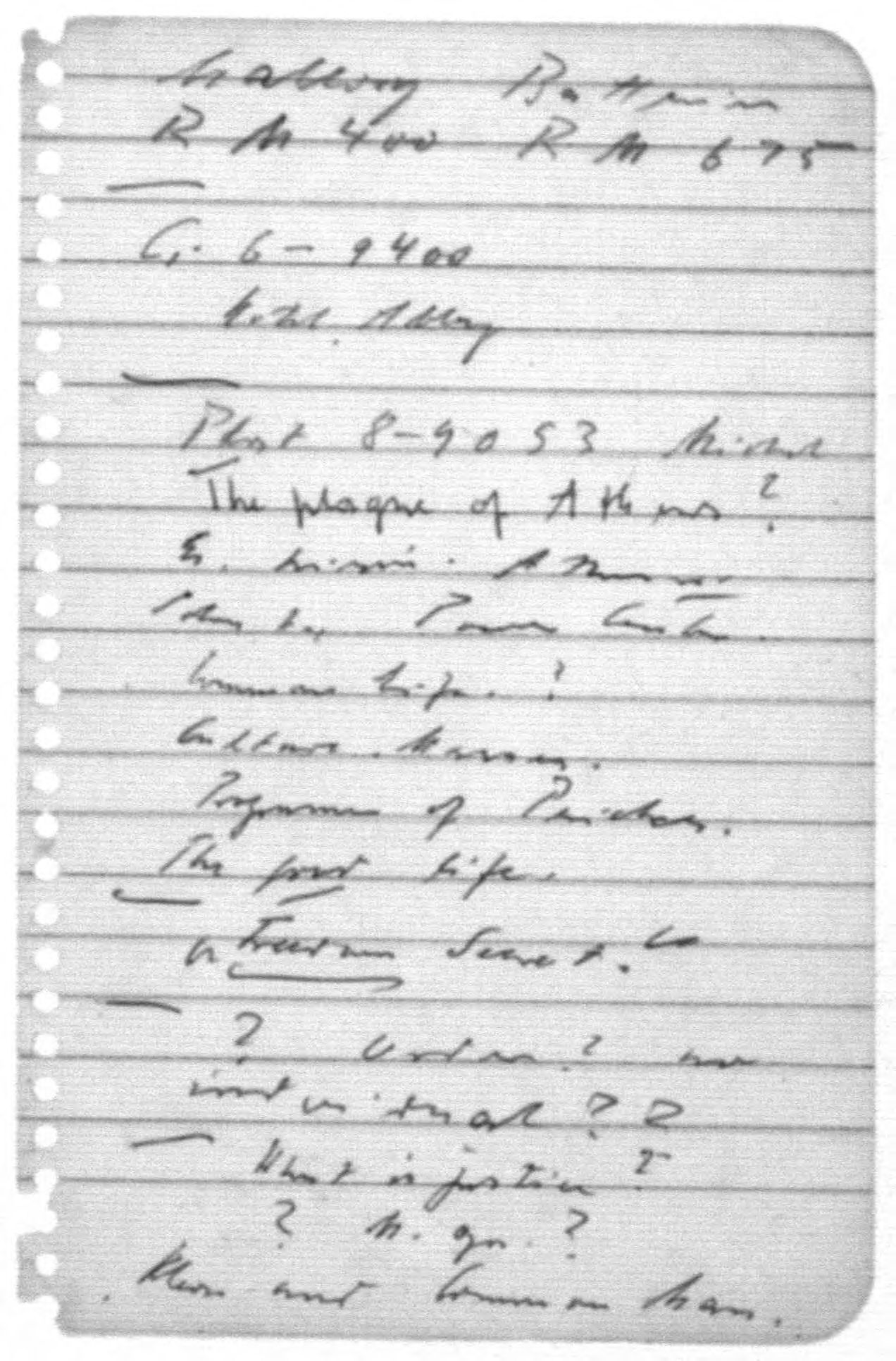 Scanned image of the current content page