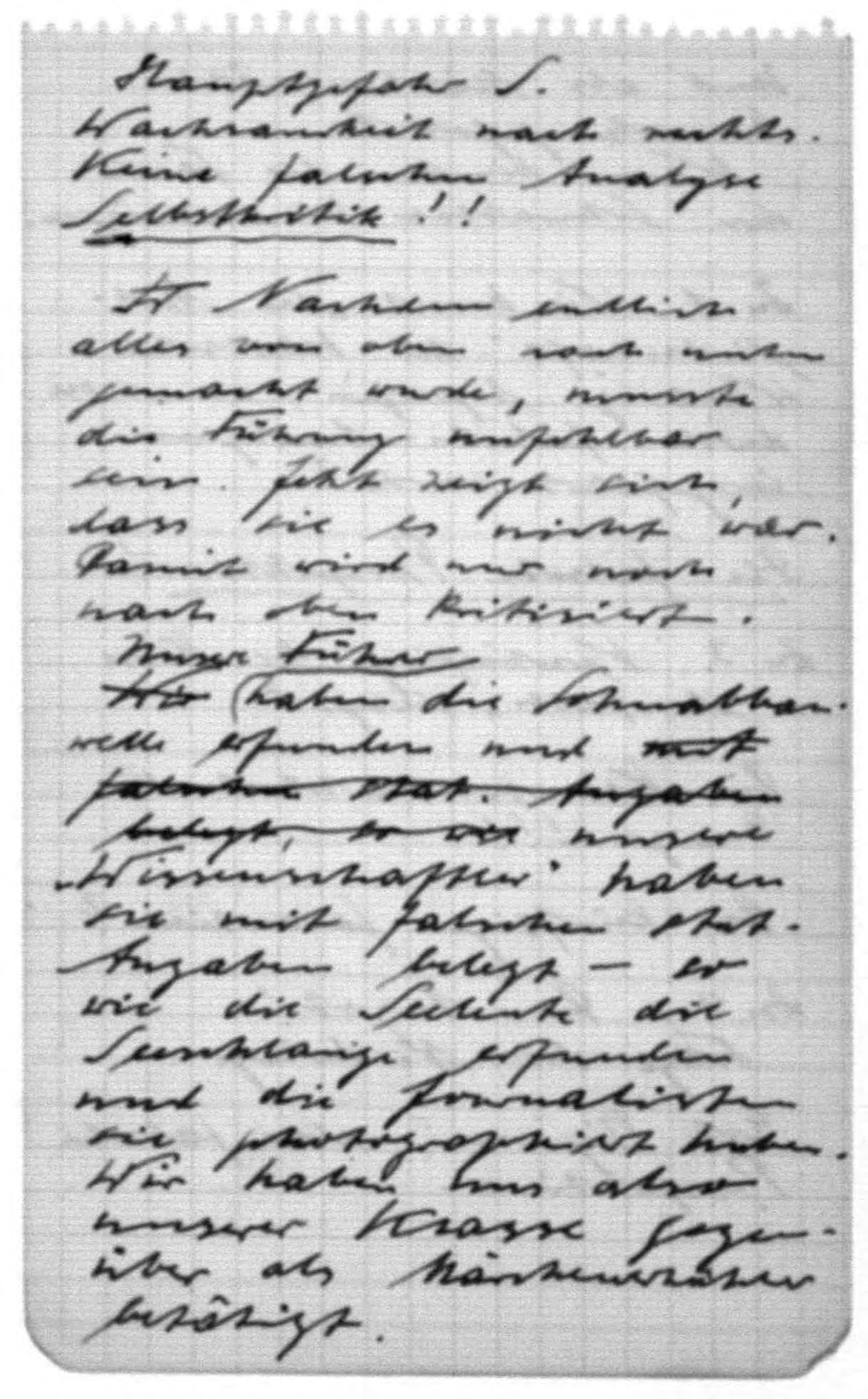 Scanned image of the current content page