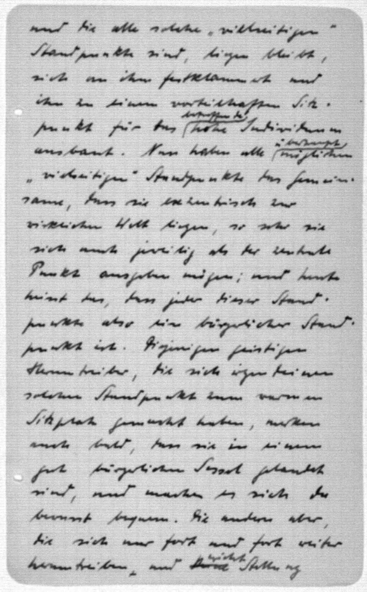 Scanned image of the current content page