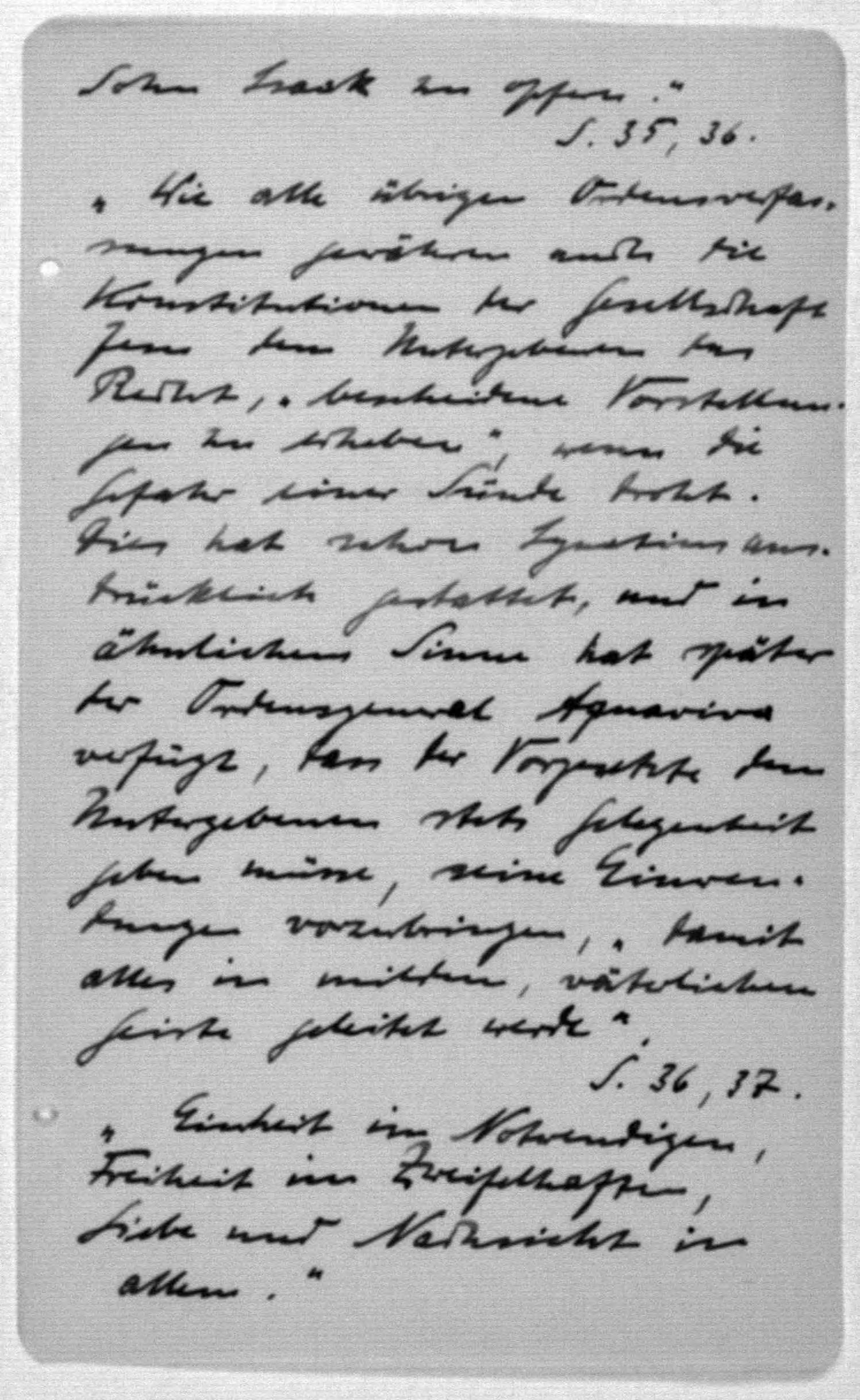 Scanned image of the current content page