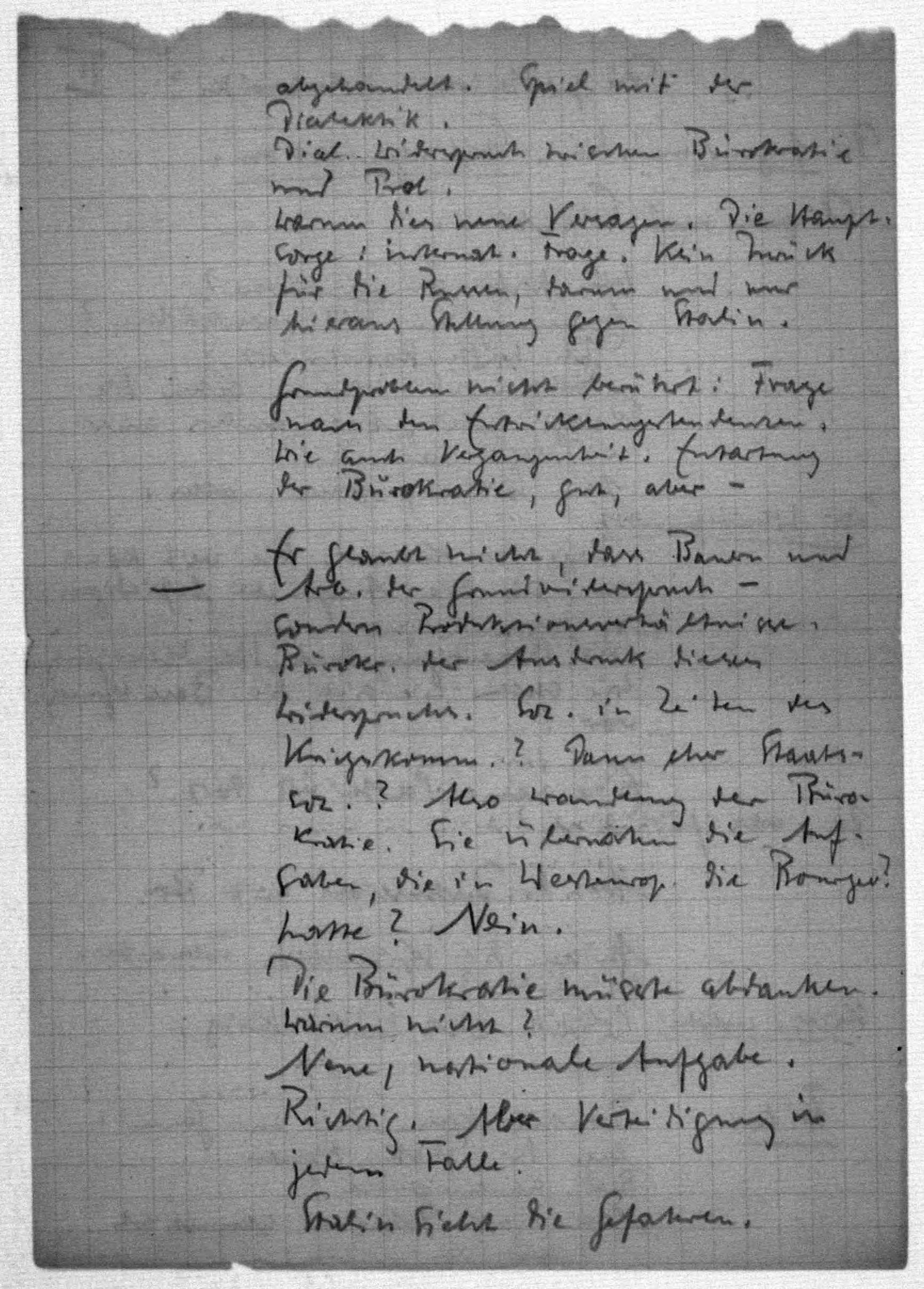 Scanned image of the current content page