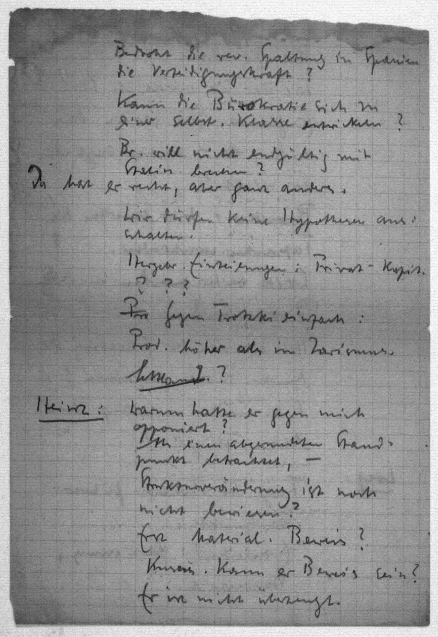 Scanned image of the current content page