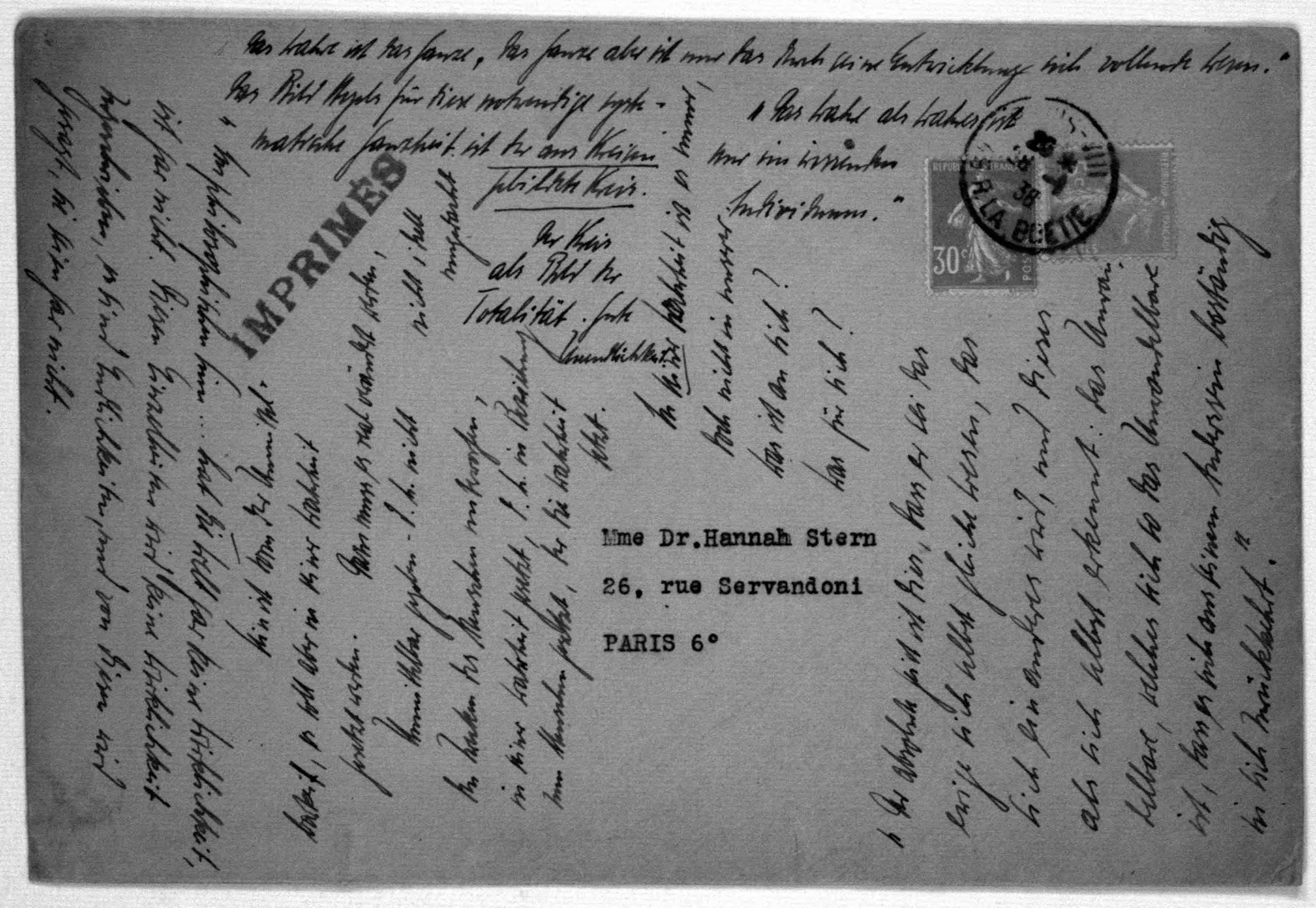 Scanned image of the current content page