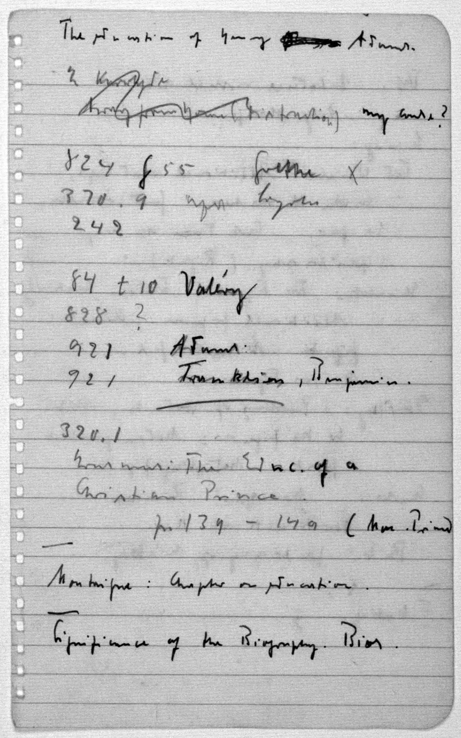 Scanned image of the current content page