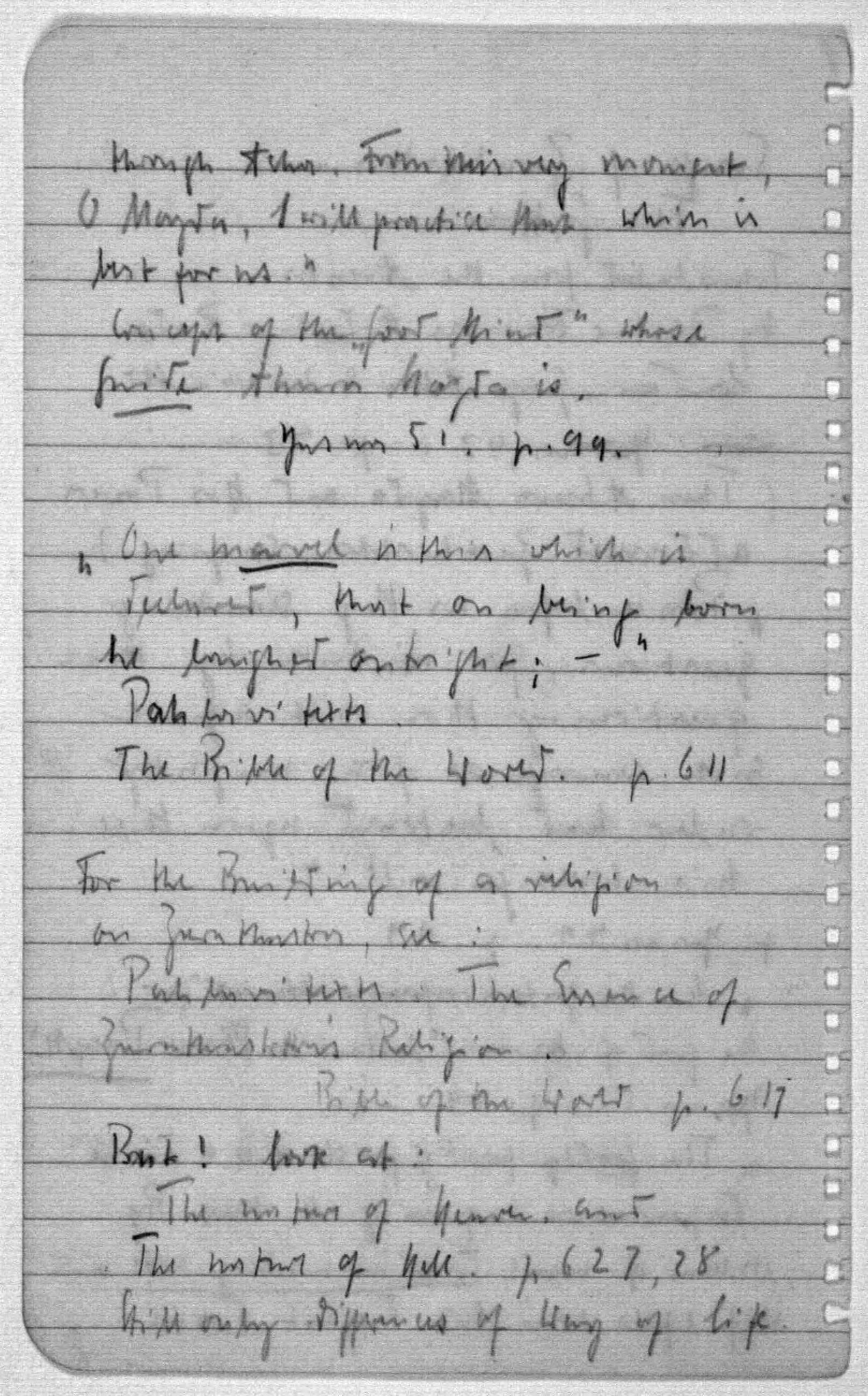 Scanned image of the current content page