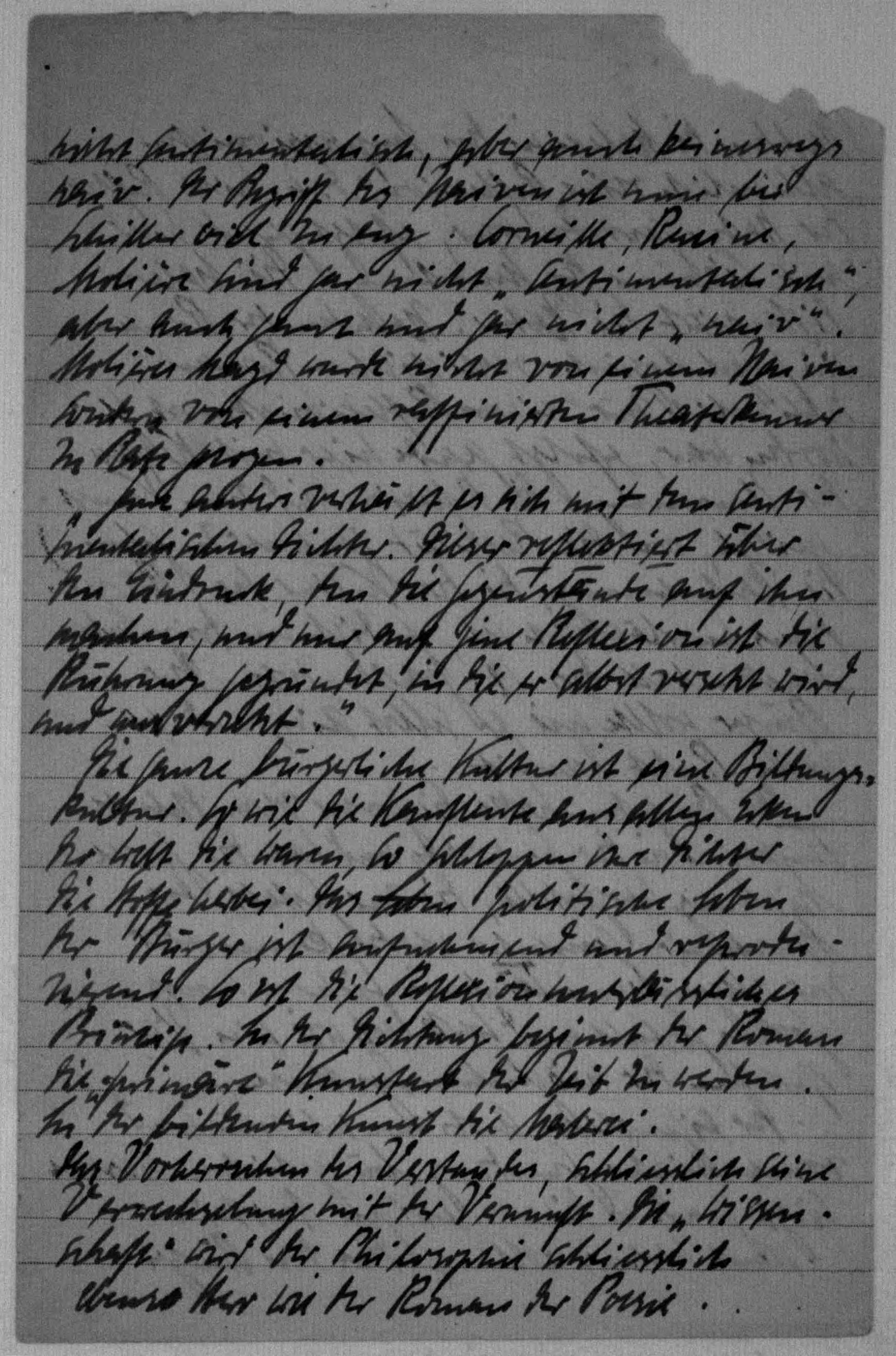 Scanned image of the current content page