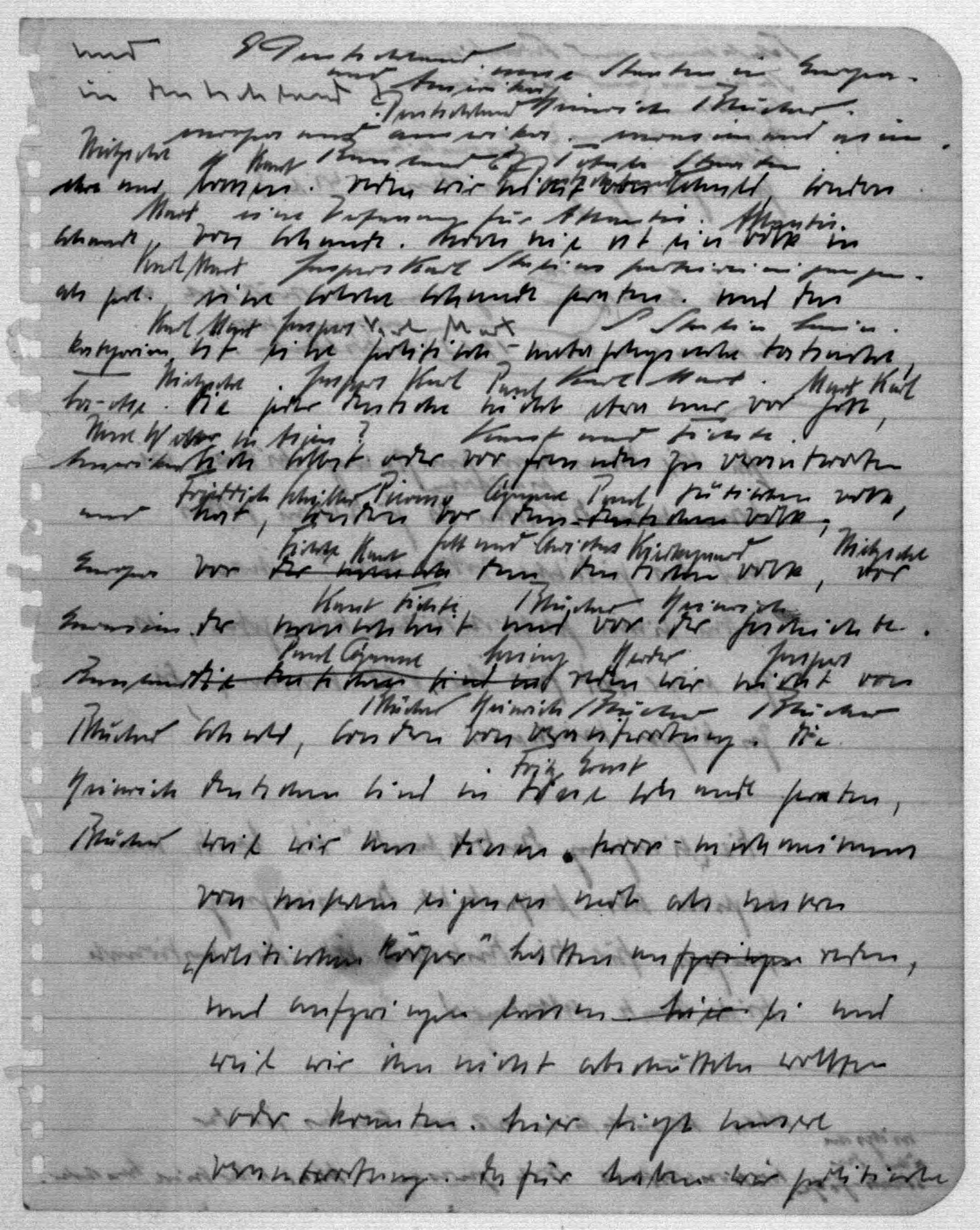 Scanned image of the current content page