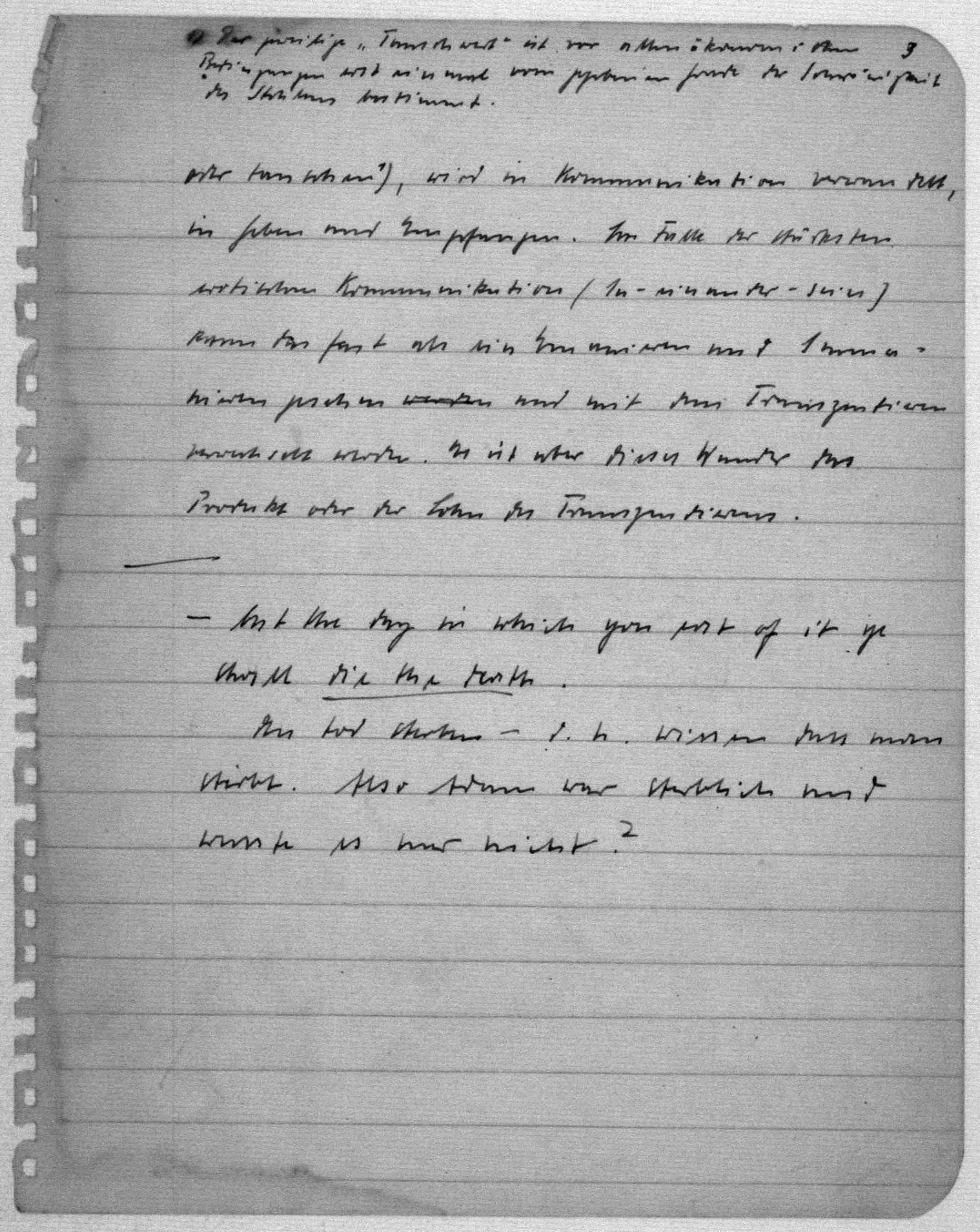 Scanned image of the current content page