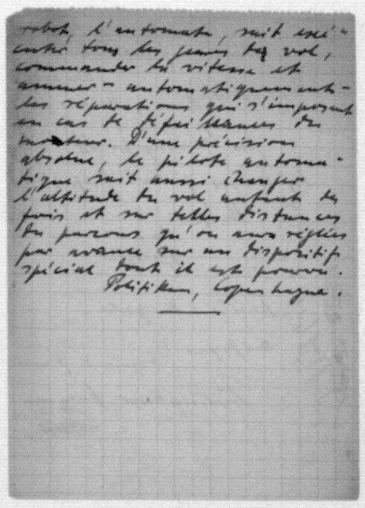 Scanned image of the current content page