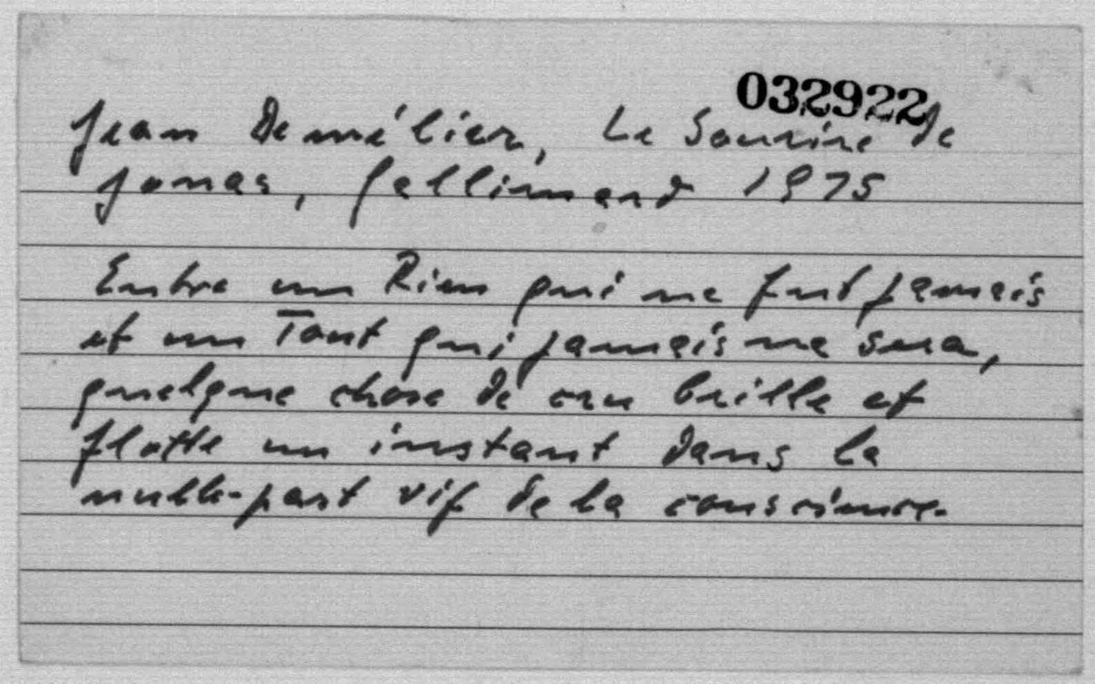 Scanned image of the current content page