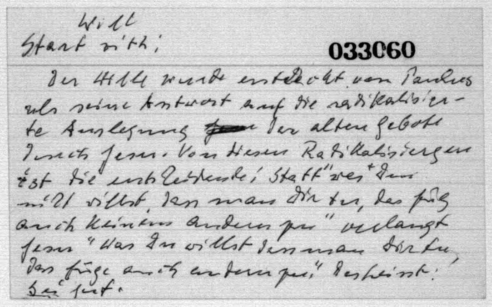 Scanned image of the current content page