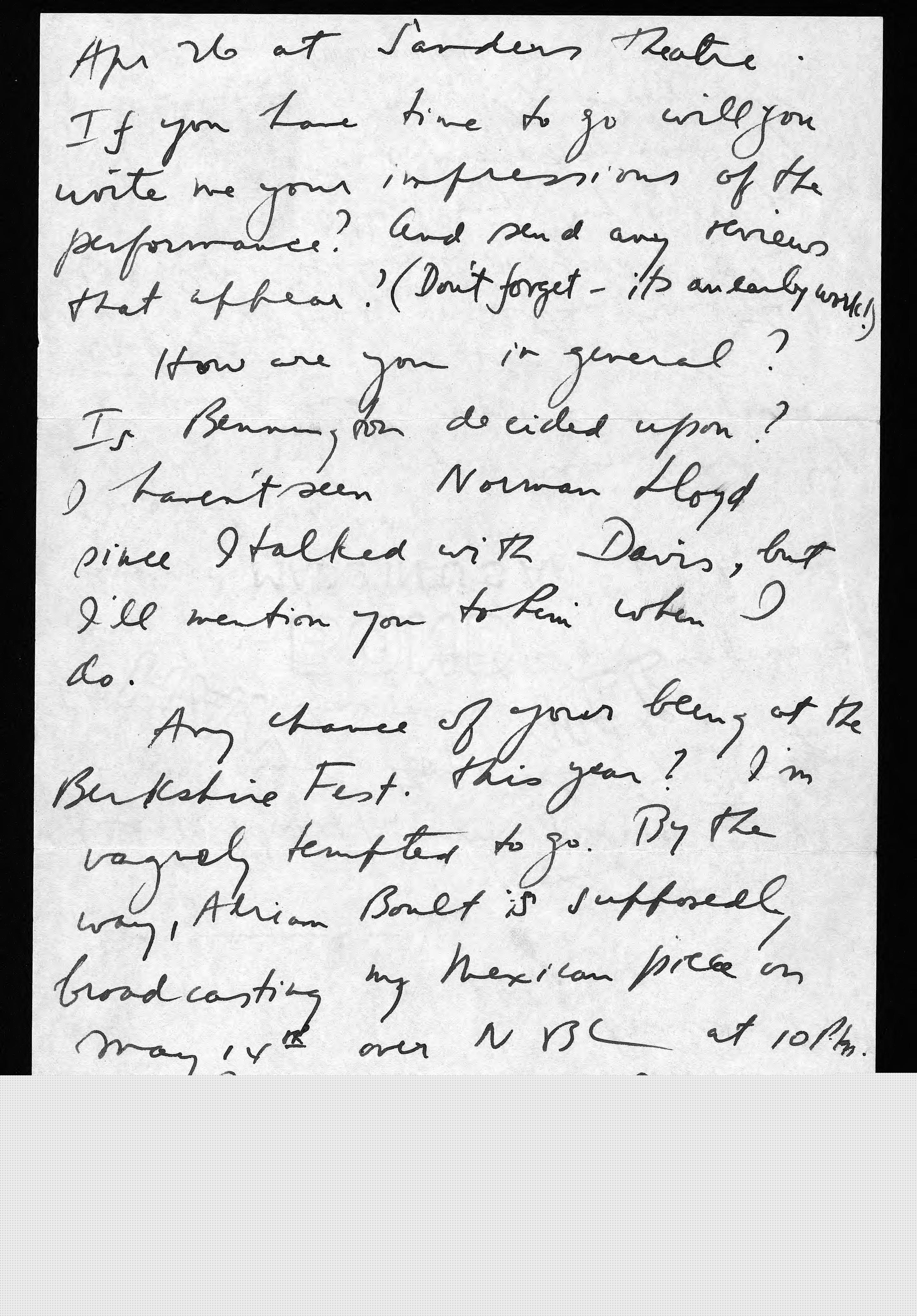 Scanned image of the current content page